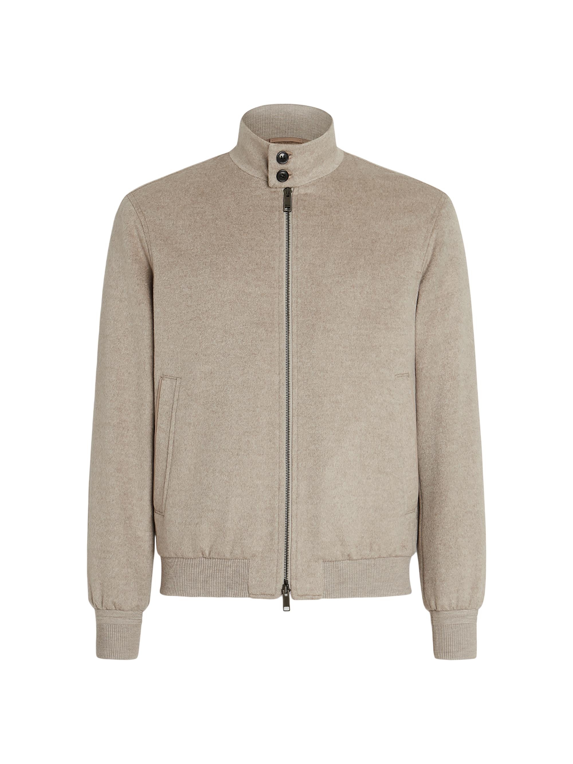 ZEGNA Oasi Cashmere Elements Blouson Jacket | Saks Fifth Avenue