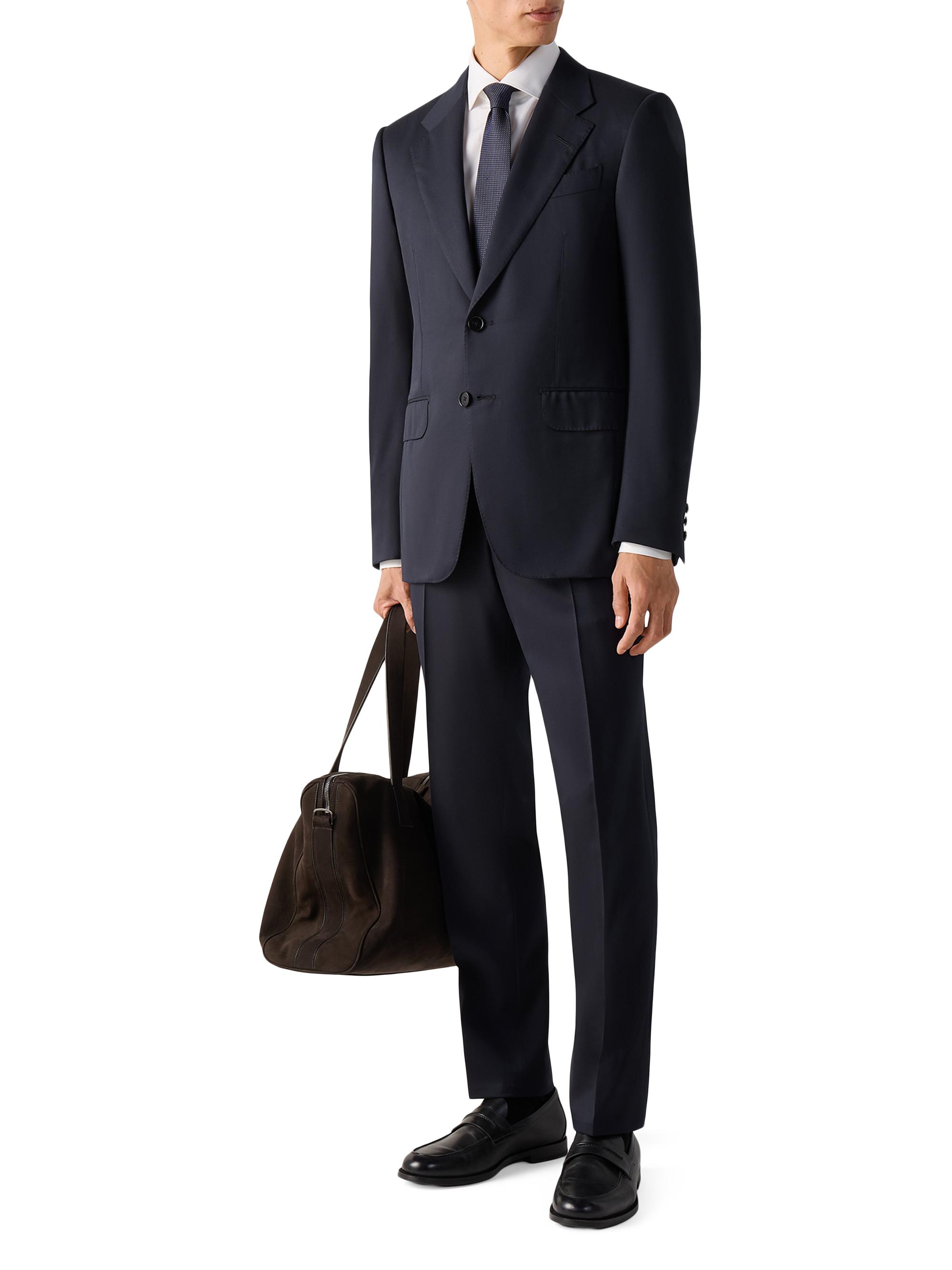 Ralph Lauren Purple Label Kent Pinstriped Wool Suit | Saks Fifth