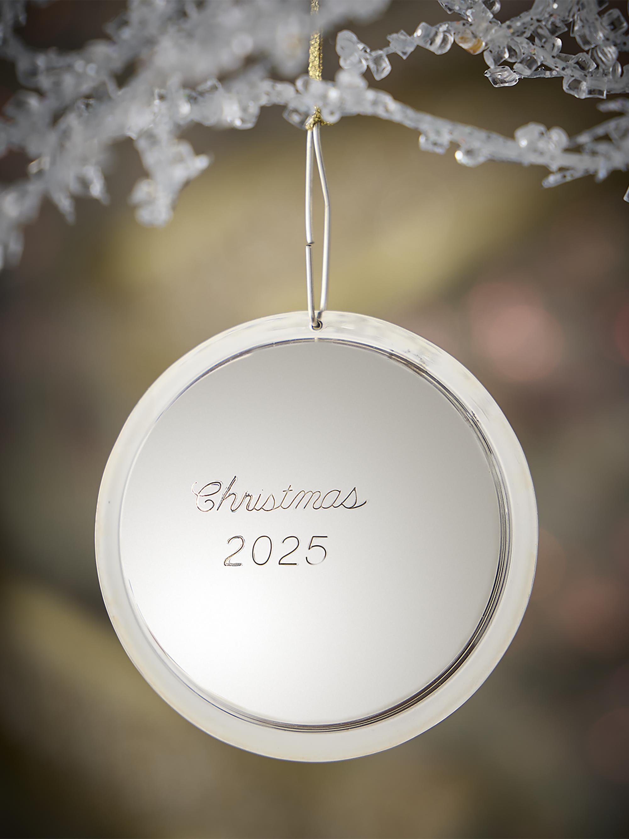 J T Inman Co Sterling Silver Ball Ornament