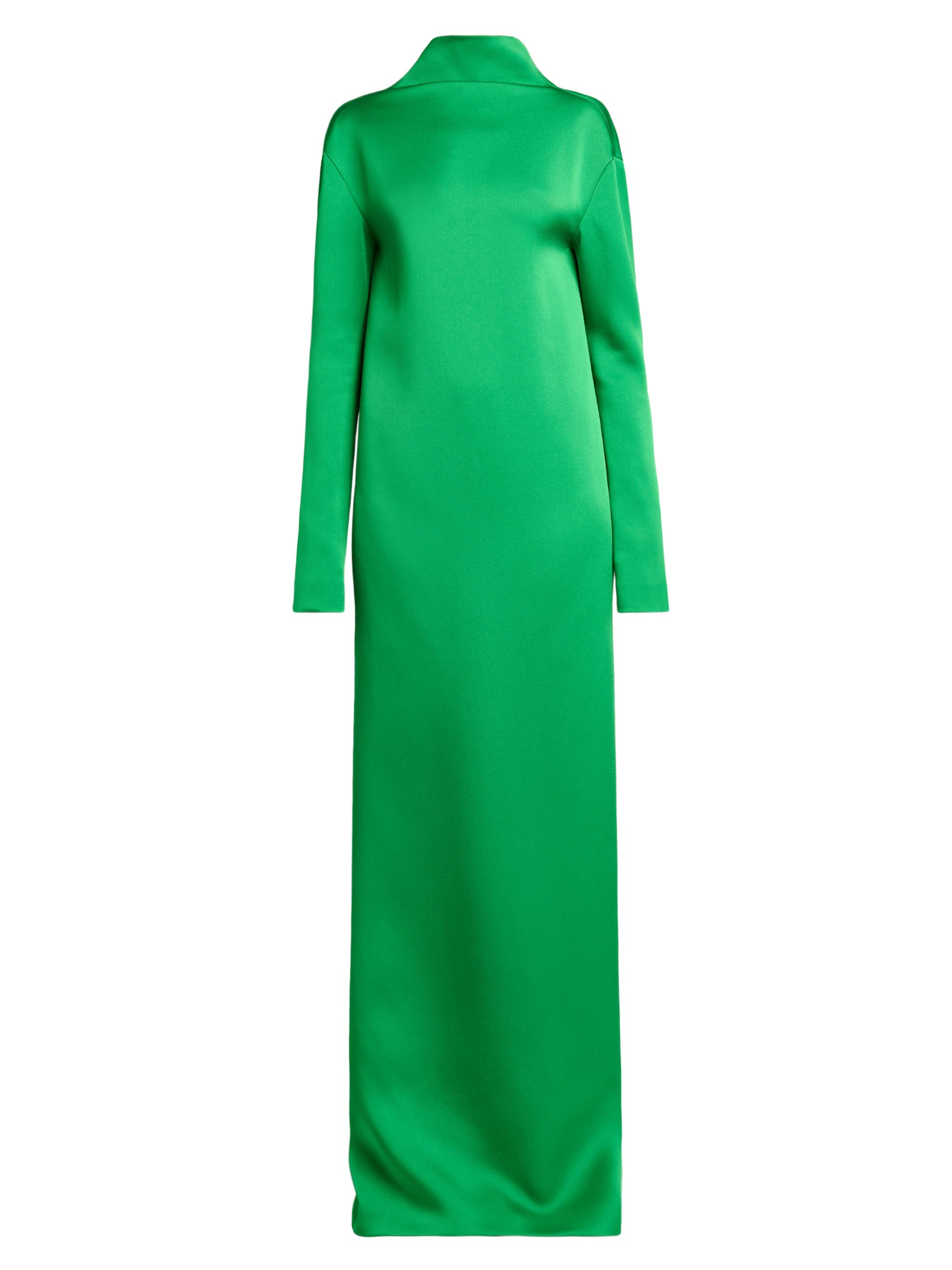 TOM FORD Women's Crêpe Column Gown - Bright Green