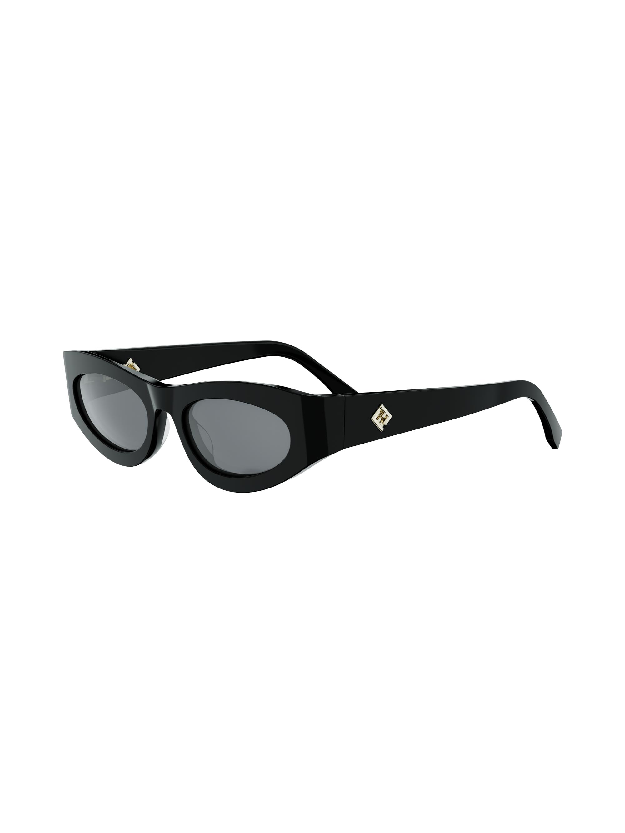 Fendi FF Diamonds 51MM Oval Sunglasses | Saks Fifth Avenue