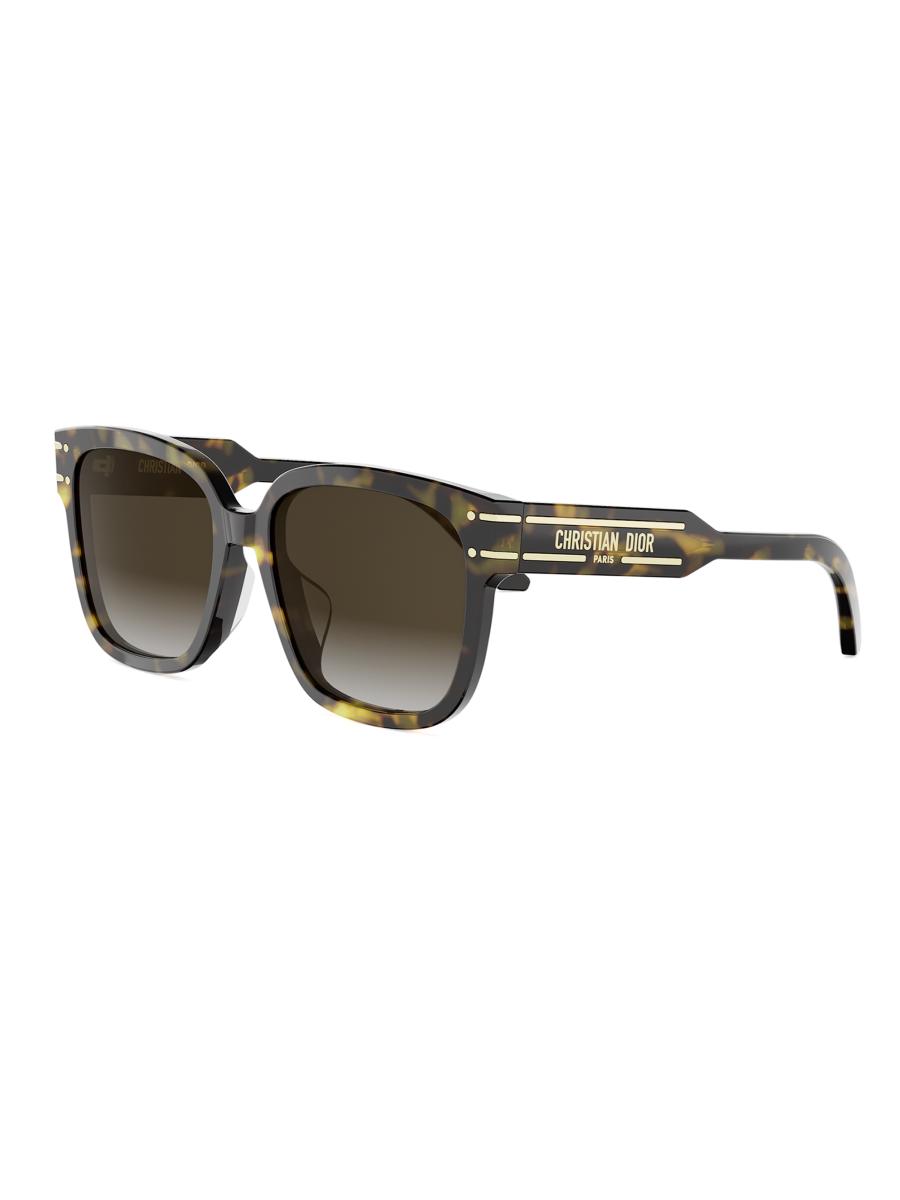 【Christian Dior】サングラス【DIORSIGNATURE】 DiorSignature S7F Black Square Sunglasses | DIOR