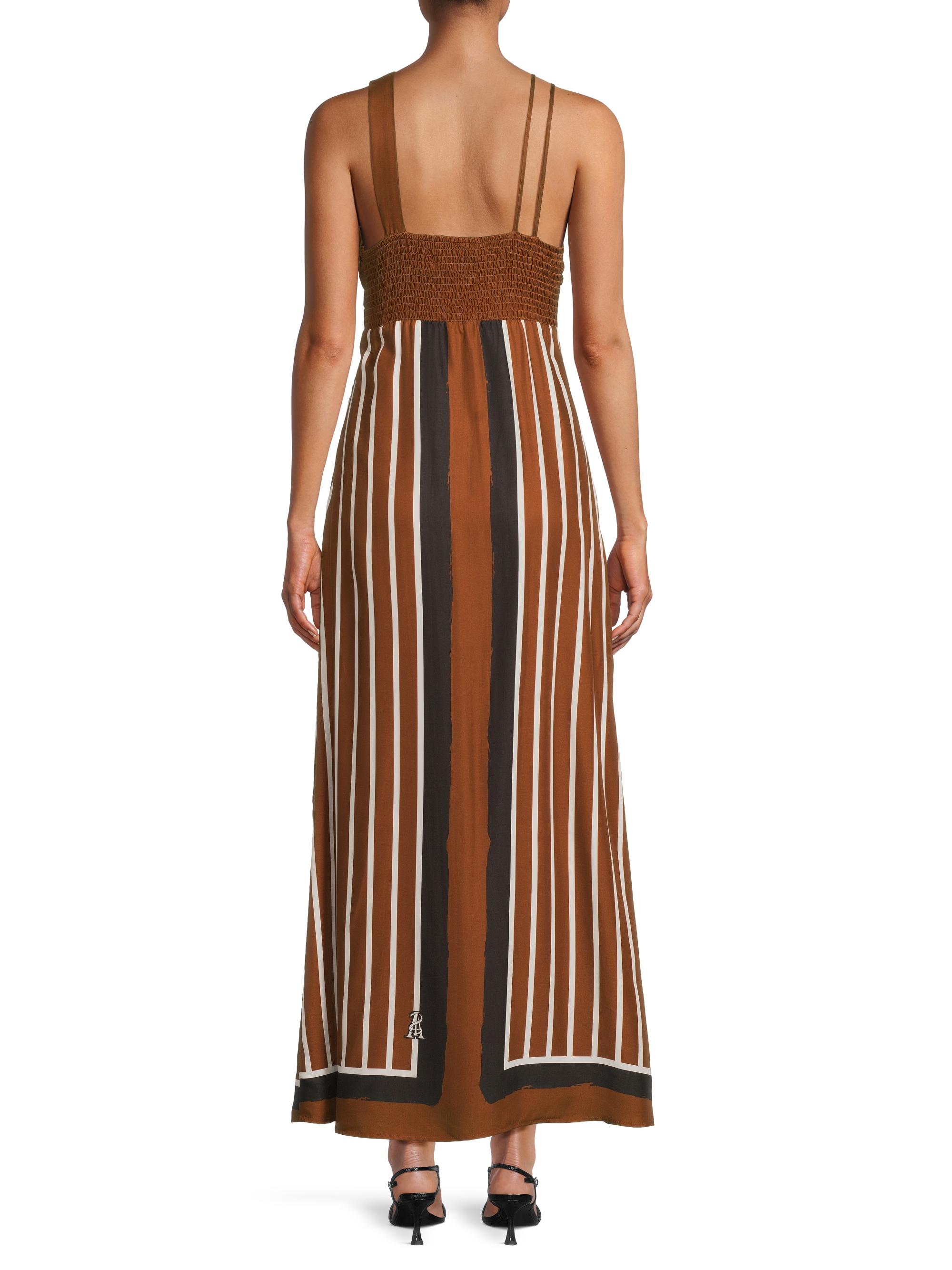 chinese dress ladies Ellery Gown - Satin A-line Dress With Pockets