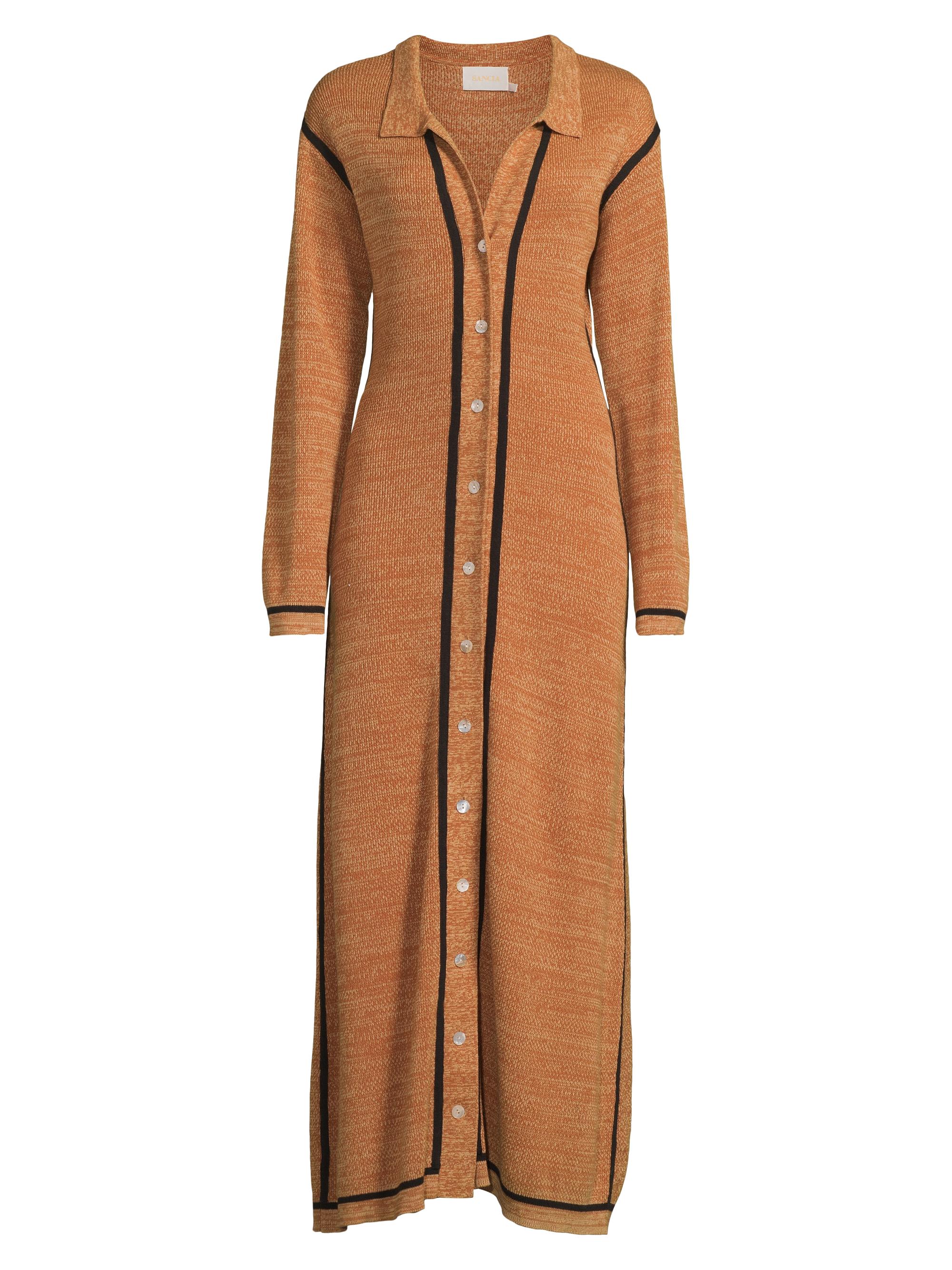 Sancia Women's Pivoine Autumn Knit Maxi Dress - Willow