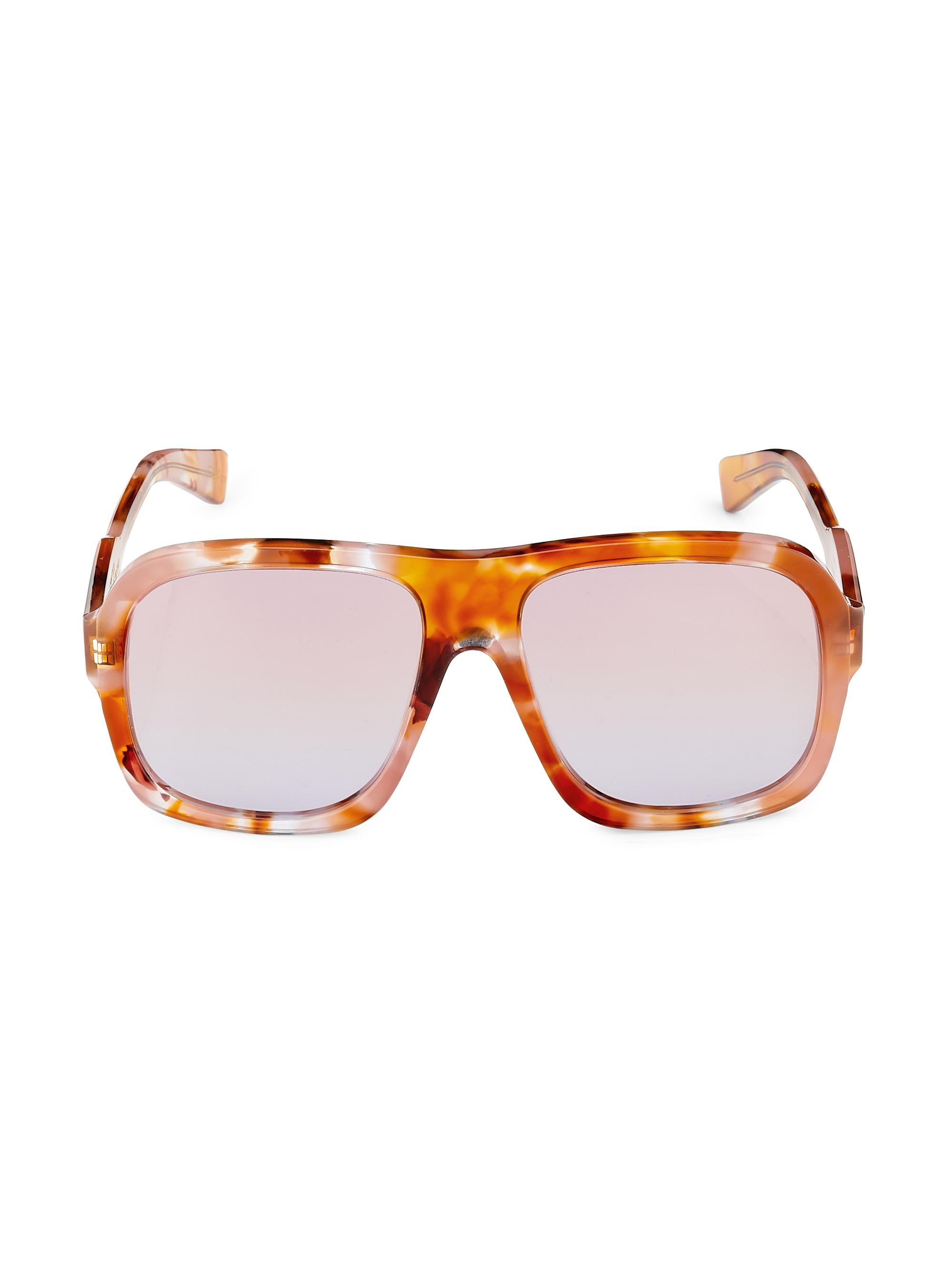 Chloé Gayia Reace 58MM Pilot Sunglasses | Saks Fifth Avenue