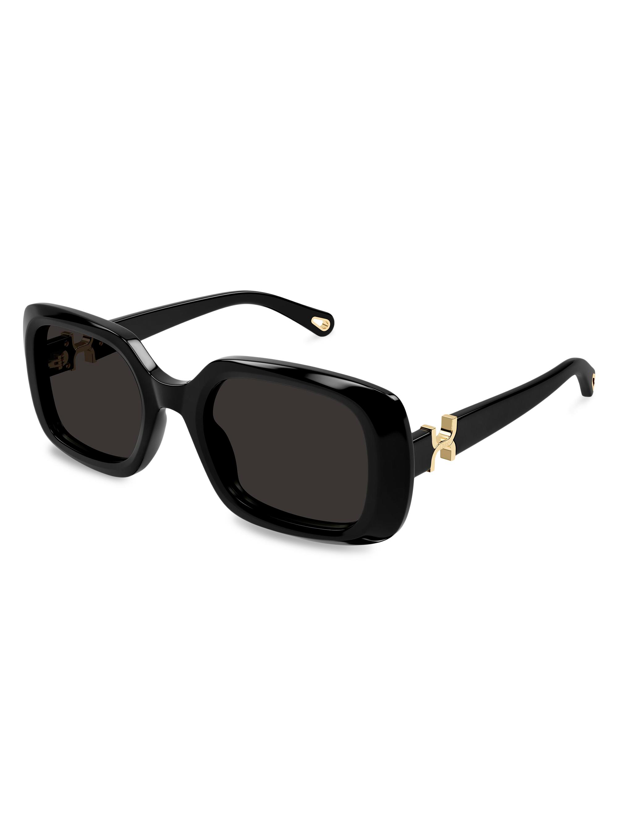 Chloé Marcie 53MM Square Sunglasses | Saks Fifth Avenue