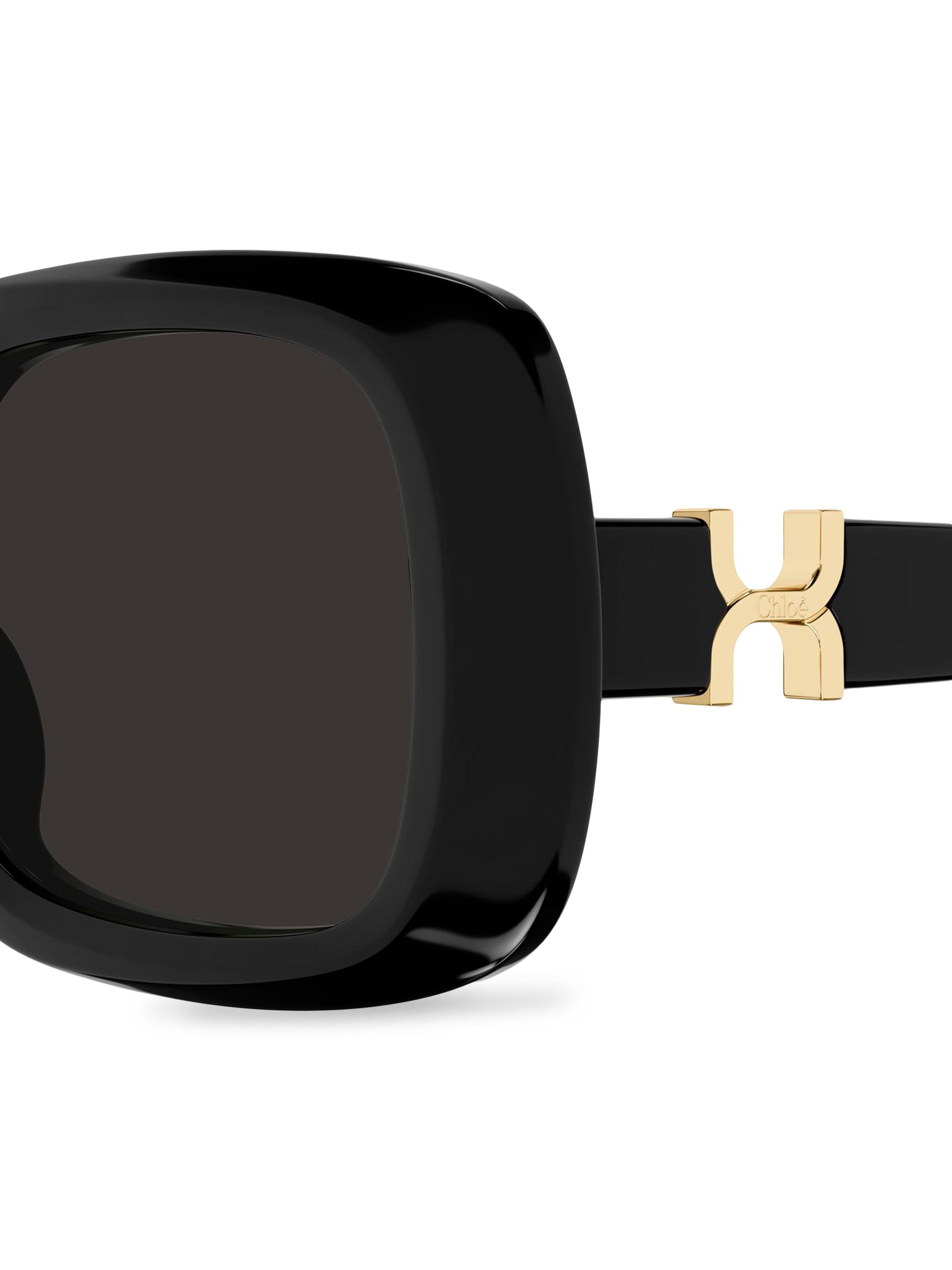 Chloé Marcie 53MM Square Sunglasses | Saks Fifth Avenue