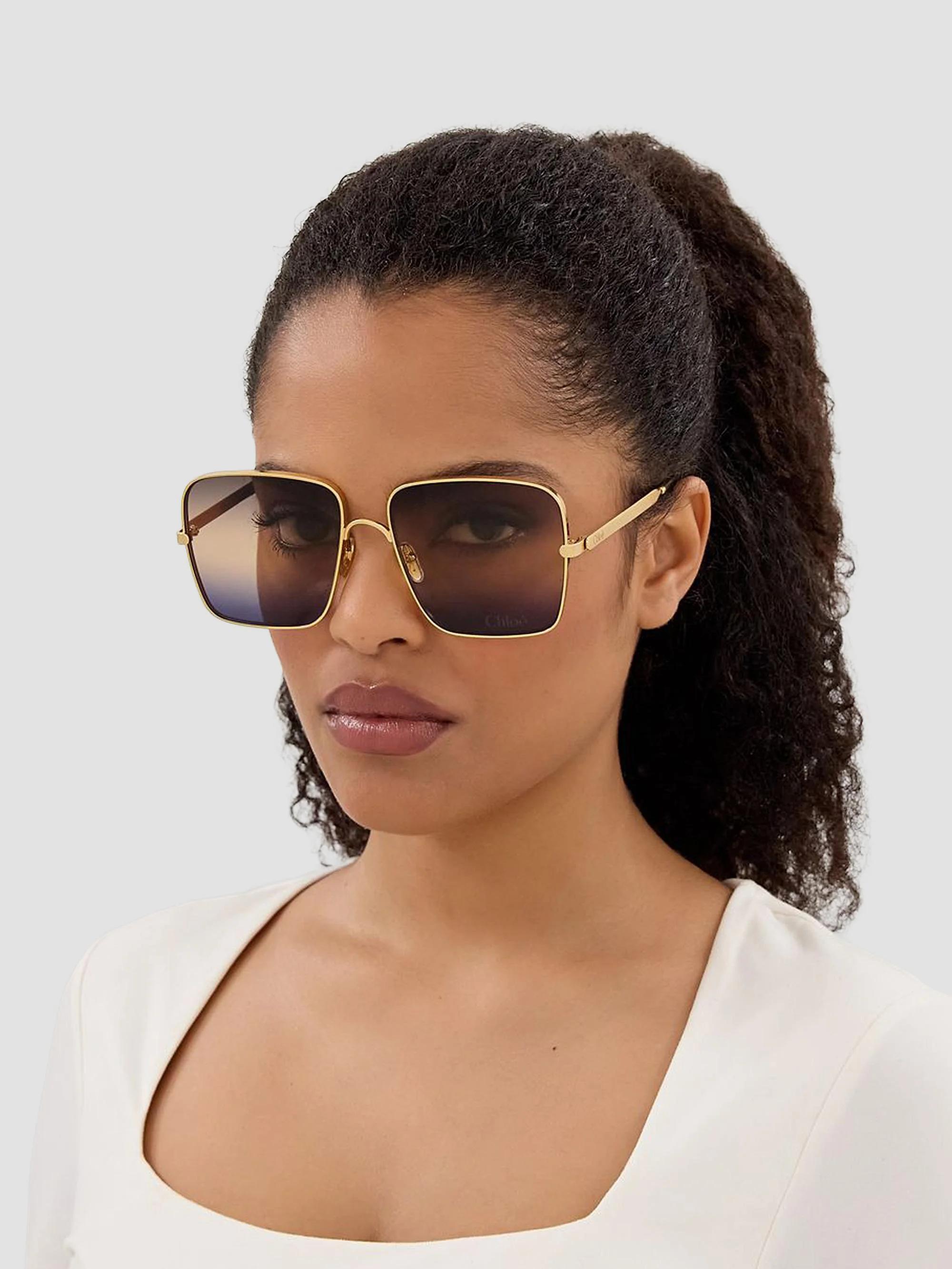 Chloé Aly Bold 61MM Square Sunglasses | Saks Fifth Avenue