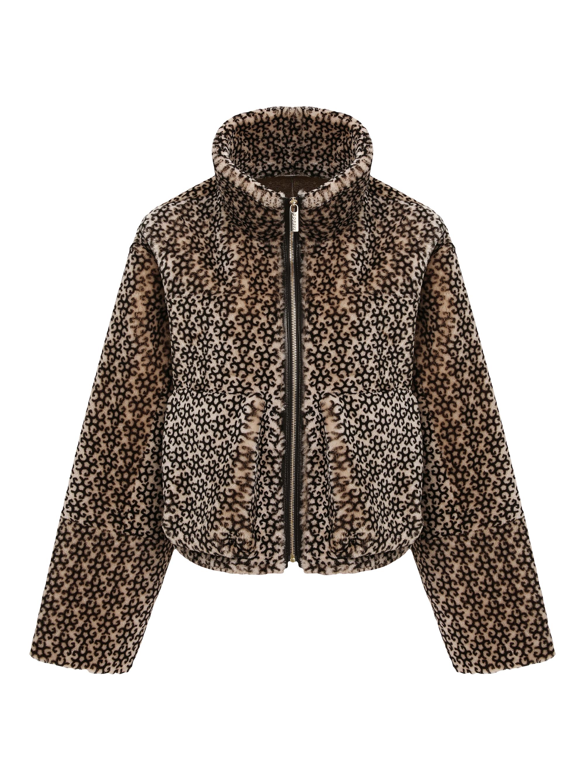 Sacai Faux Shearling Padded Blouson Jacket | Saks Fifth Avenue