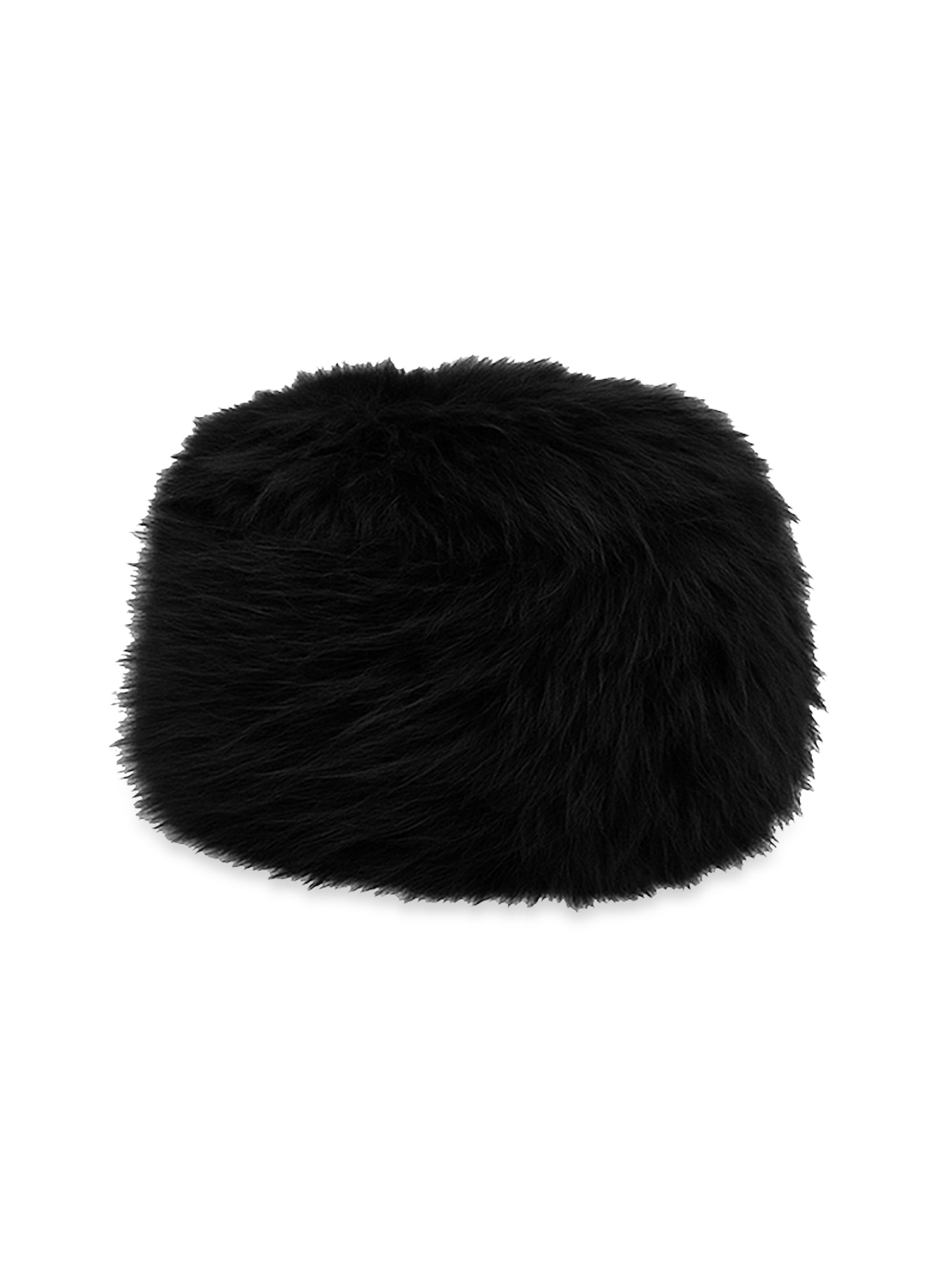 Apparis Women's Margot Faux-Fur Pillbox Hat - Noir
