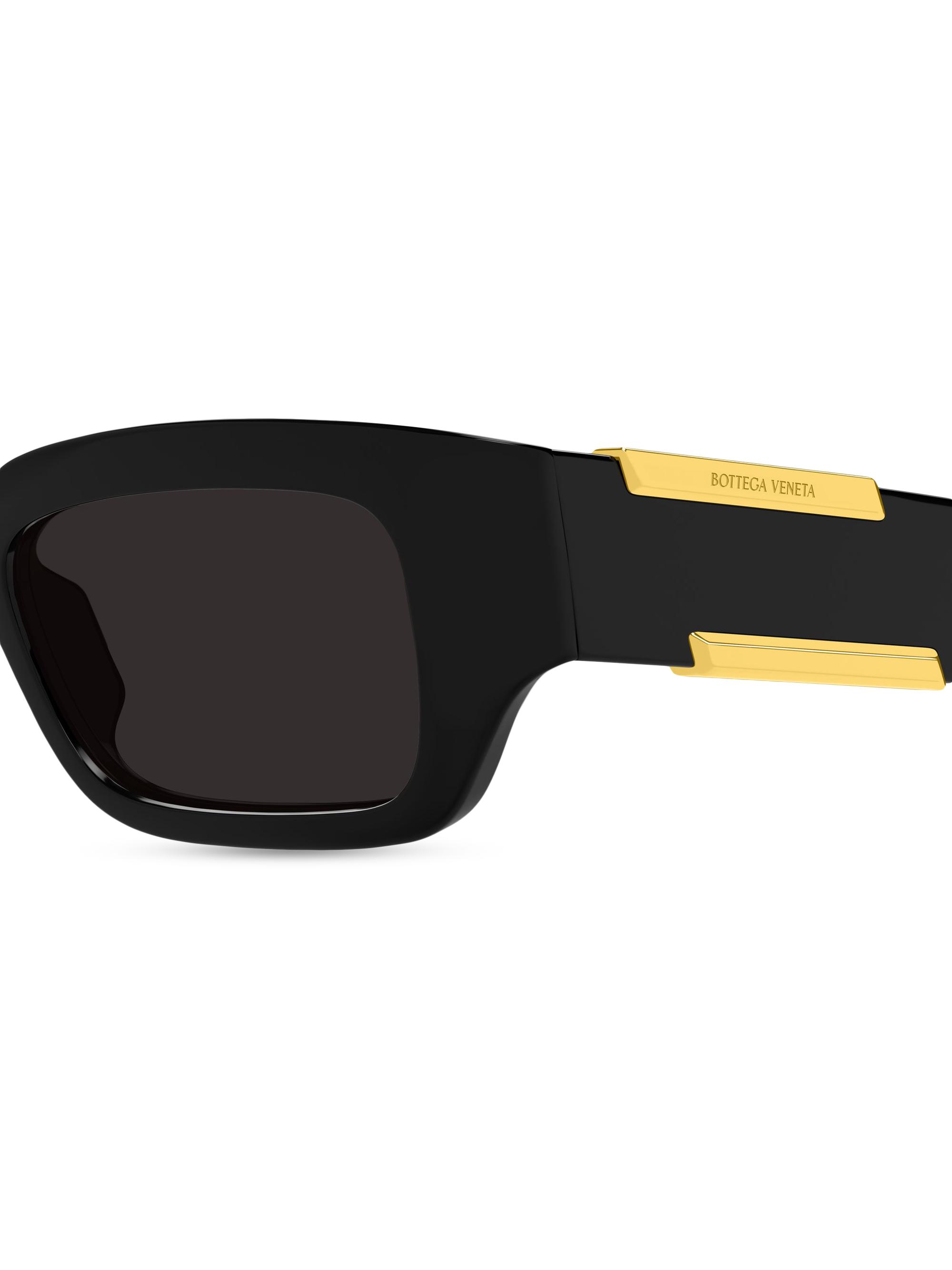 Bottega Veneta Dash Ribbon 53MM Rectangular Sunglasses | Saks