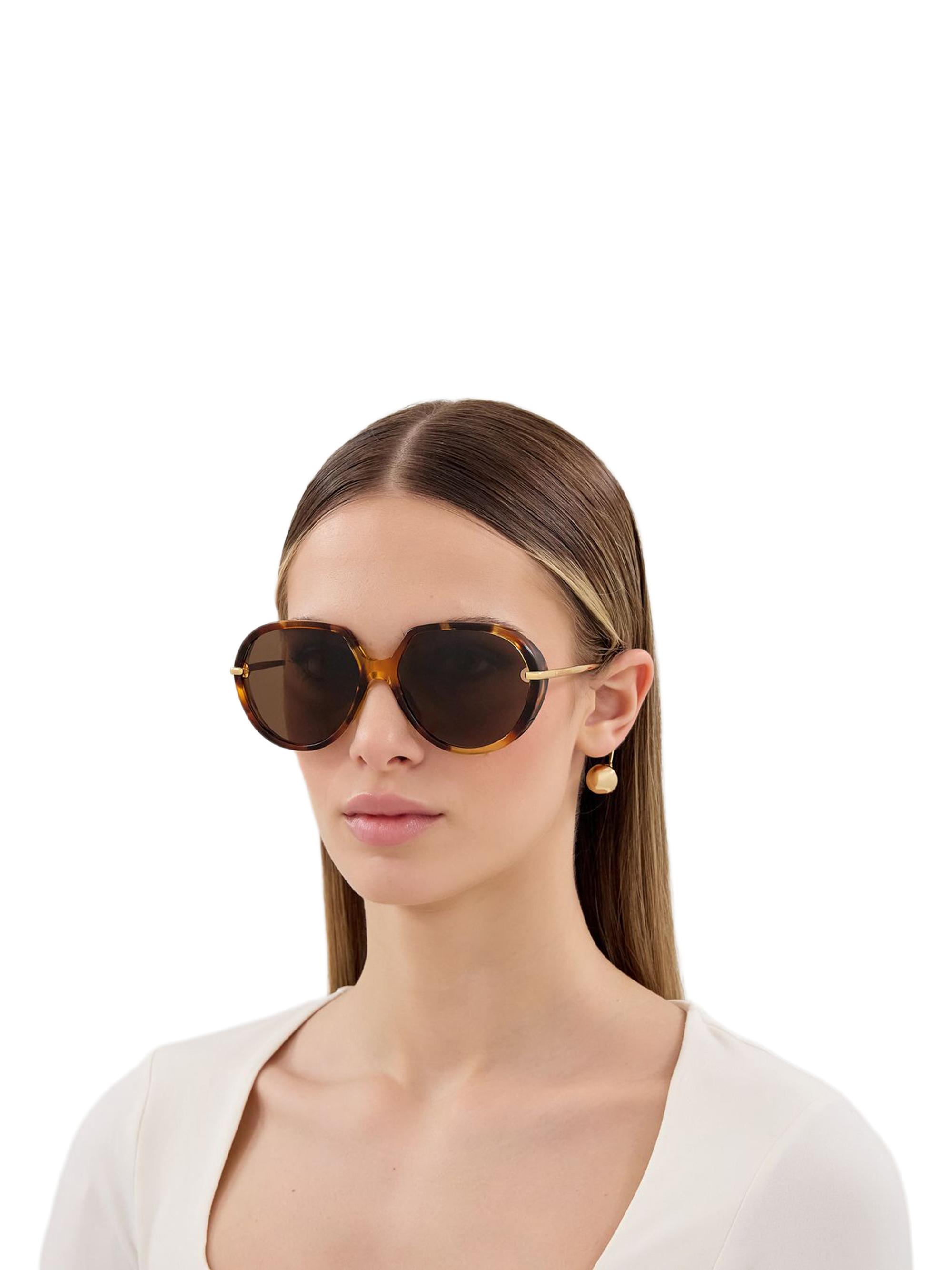 Bottega Veneta Drop 60MM Round Oversized Sunglasses | Saks Fifth