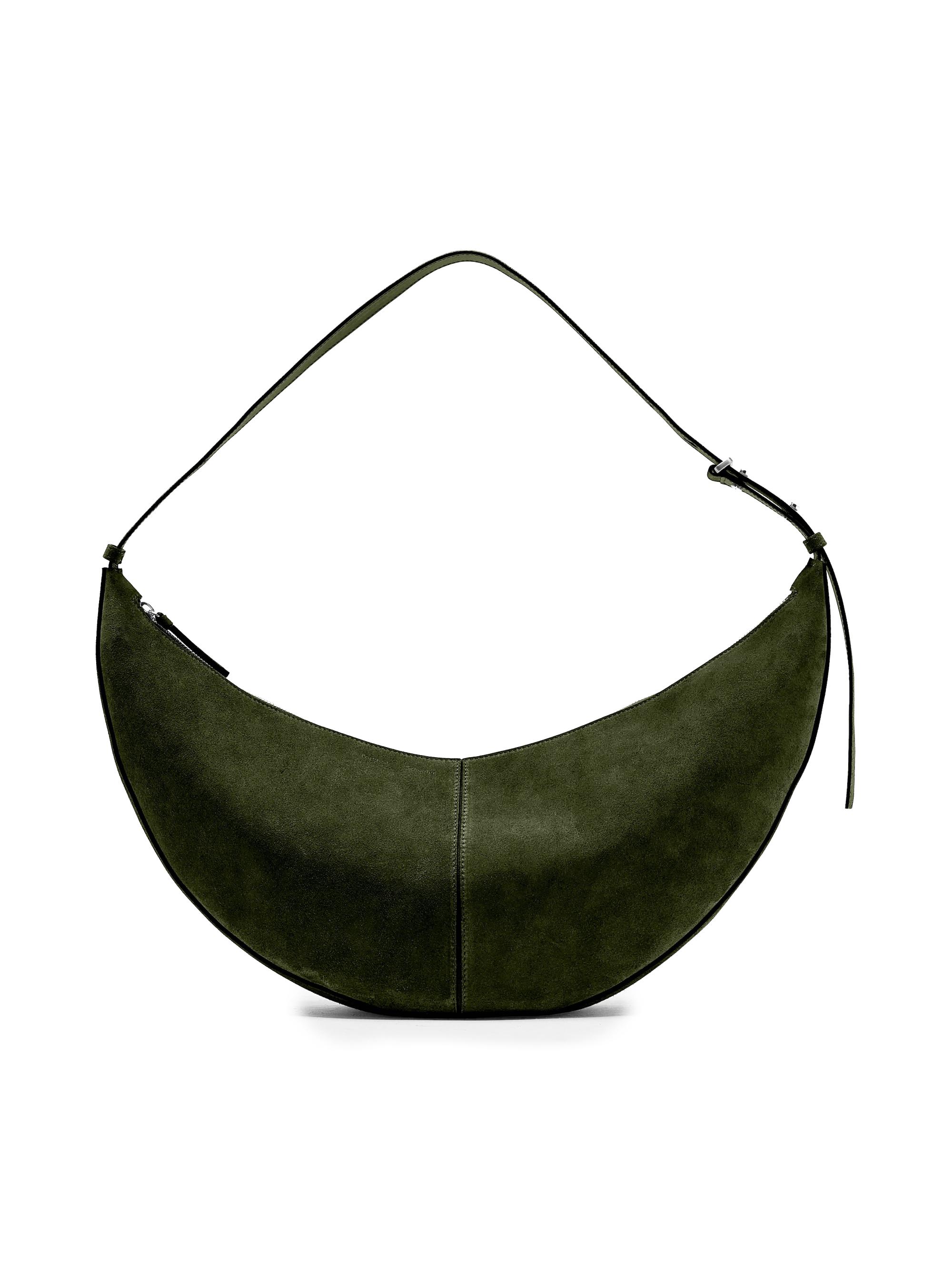 Proenza Schouler Women's Suede Hobo Bag - Olive