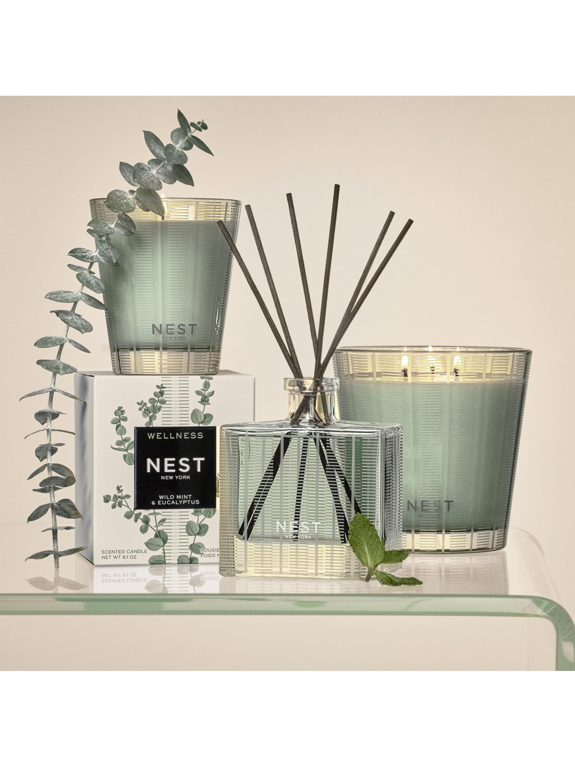 NEST New York Wild Mint & Eucalyptus Reed Diffuser | Thumbnail 2