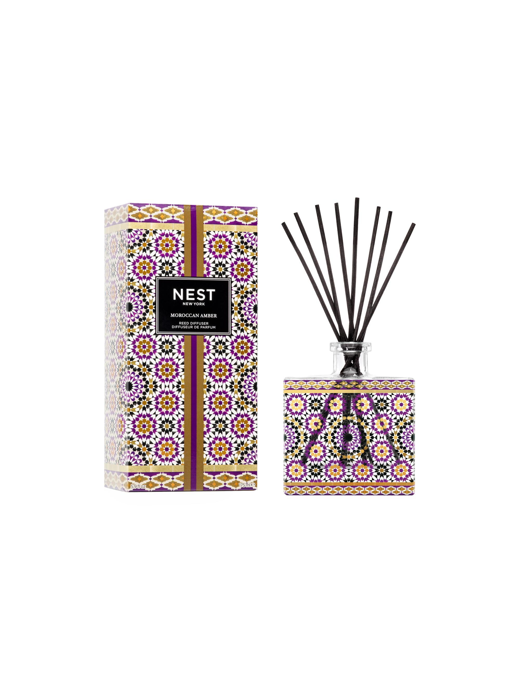 NEST New York Moroccan Amber Decorative Reed Diffuser