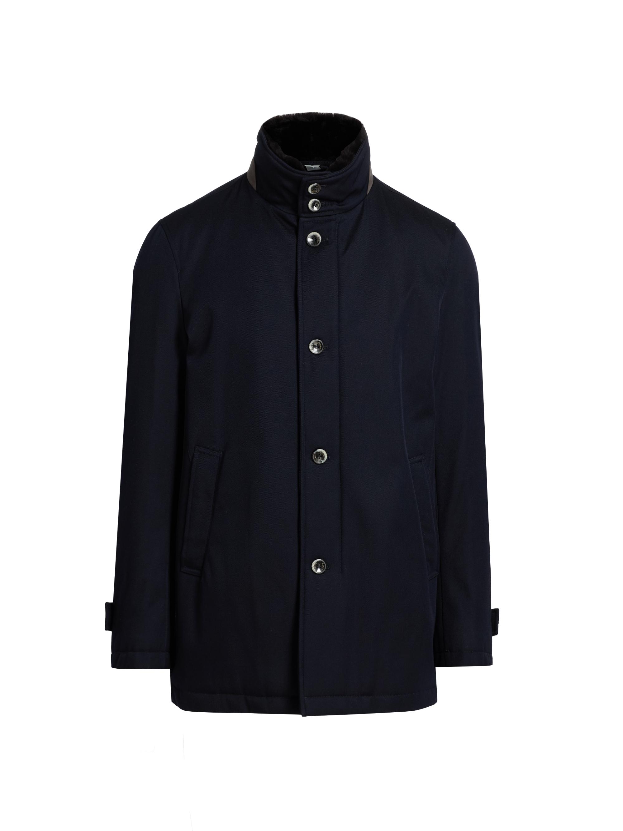 A*様 sacai Wool Melton Jacket D/NAVY size Sacai Melton Wool Duffle Coat | Saks Fifth Avenue