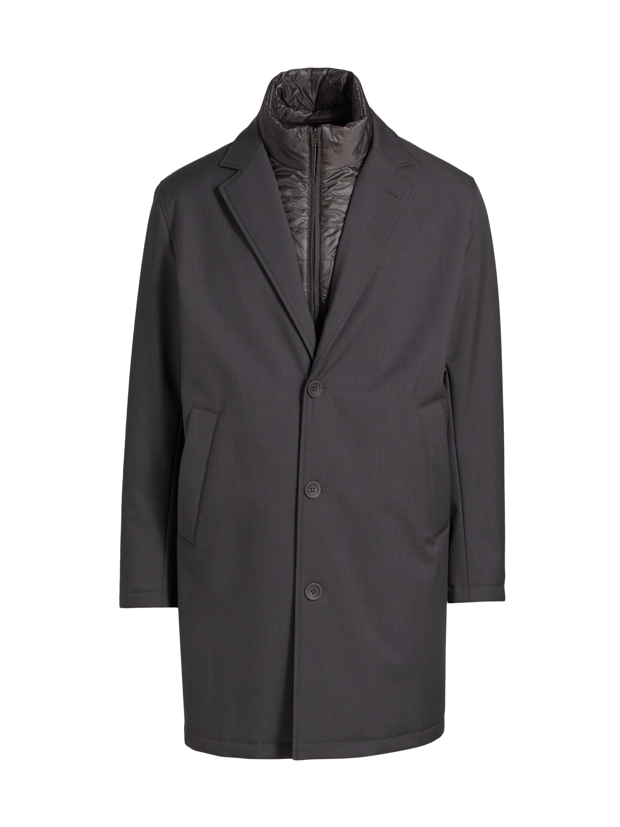 Corneliani ID Tailored Wool Coat | Saks Fifth Avenue