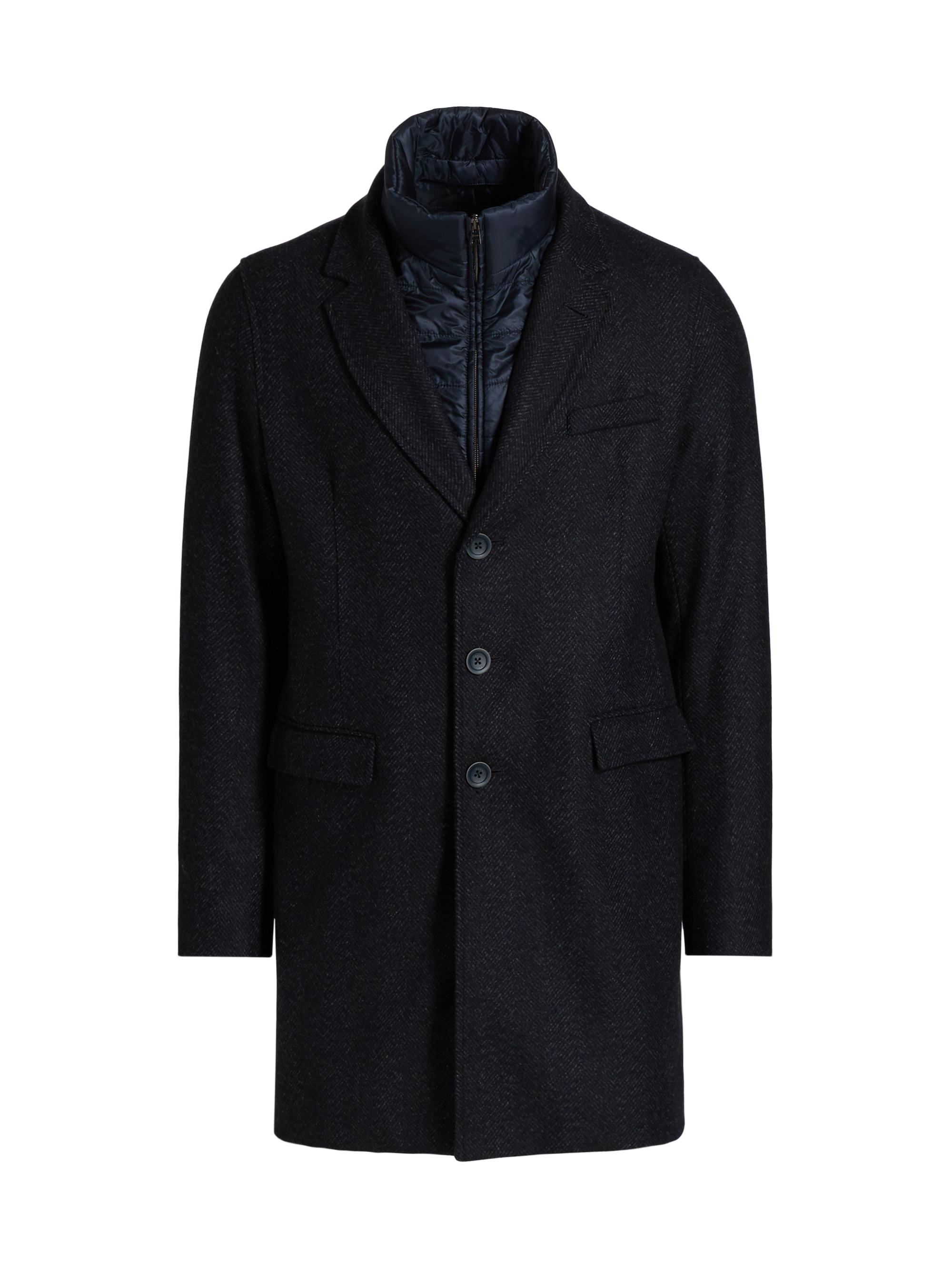 Isaia Ross Camel Hair Overcoat | Saks Fifth Avenue