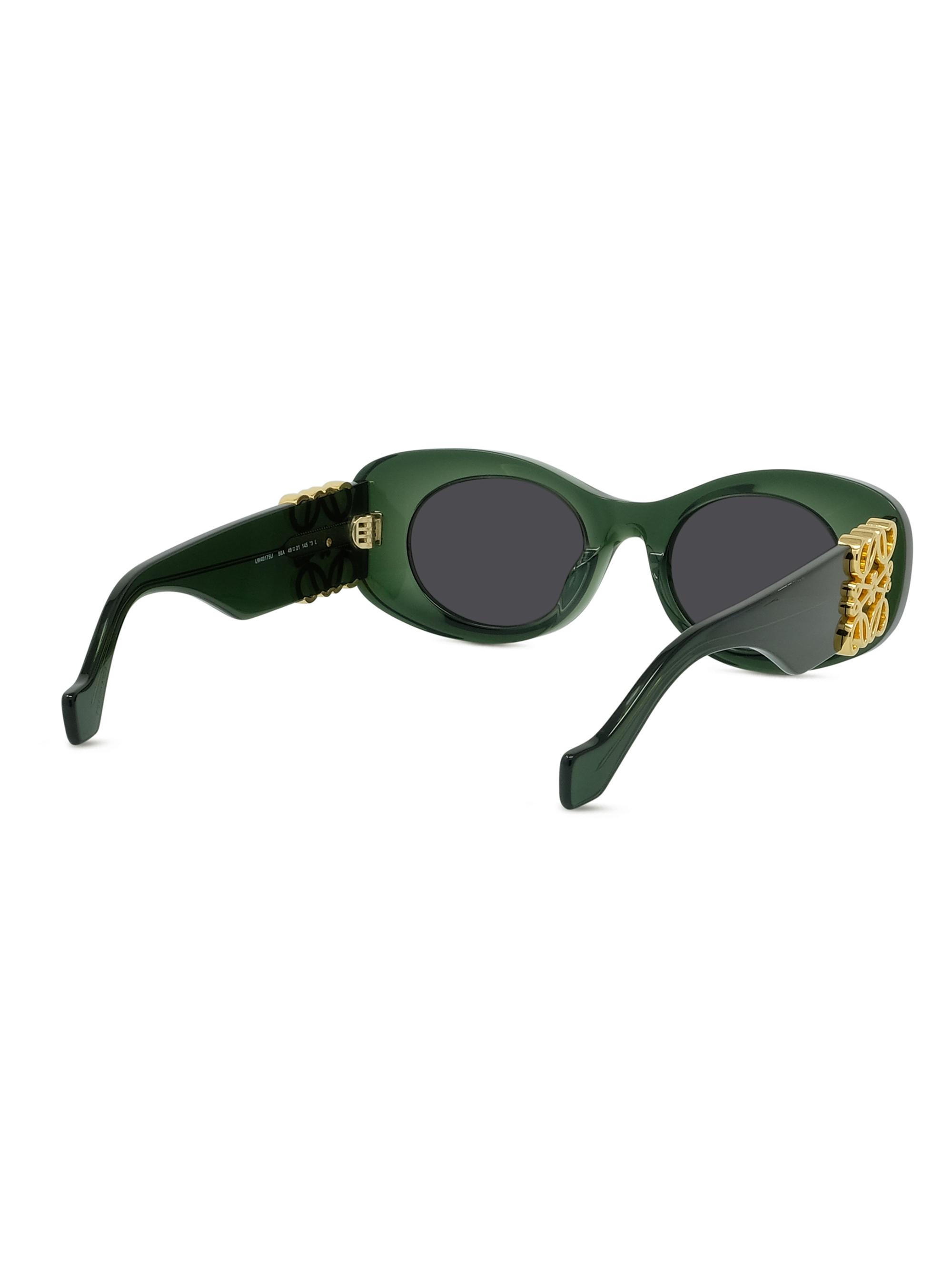 LOEWE Anagram 49MM Oval Sunglasses | Saks Fifth Avenue