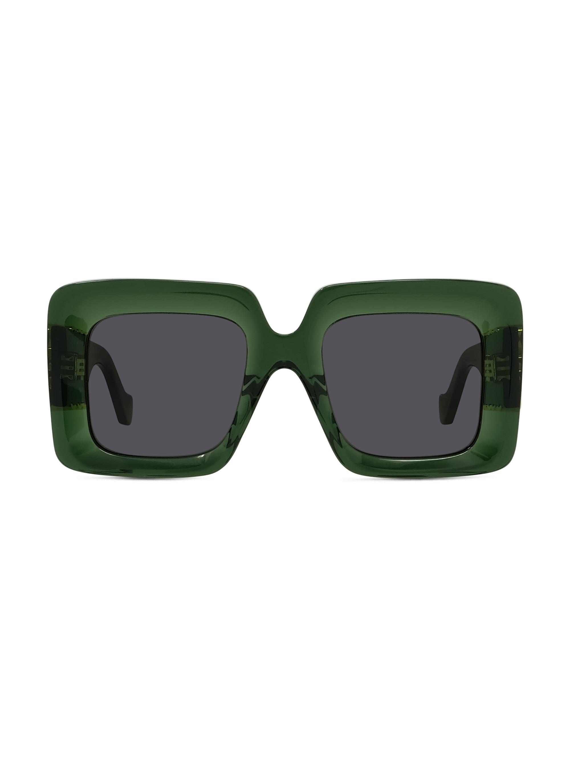 LOEWE Anagram 51MM Rectangular Sunglasses | Saks Fifth Avenue