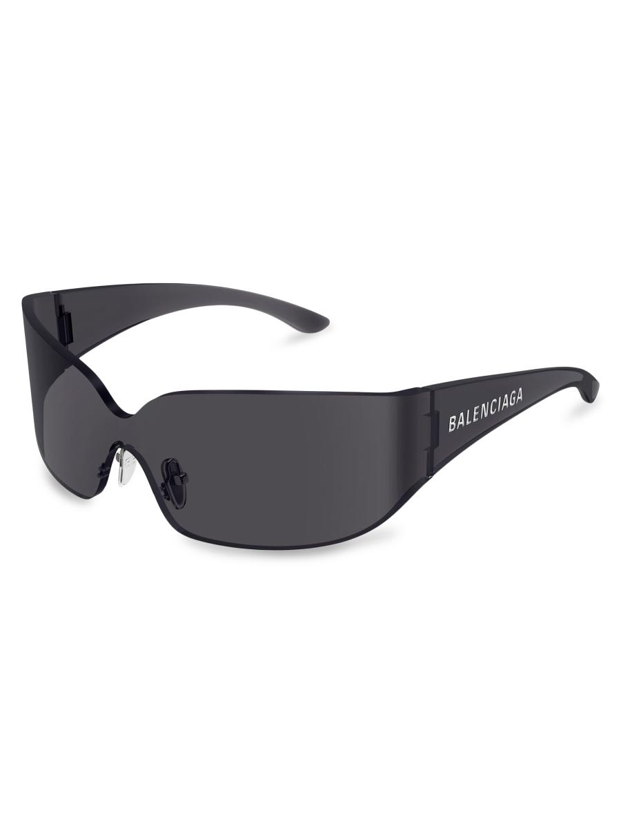 BALENCIAGA サングラス Balenciaga Mono Mask 99MM Rectangular Sunglasses | Saks Fifth Avenue