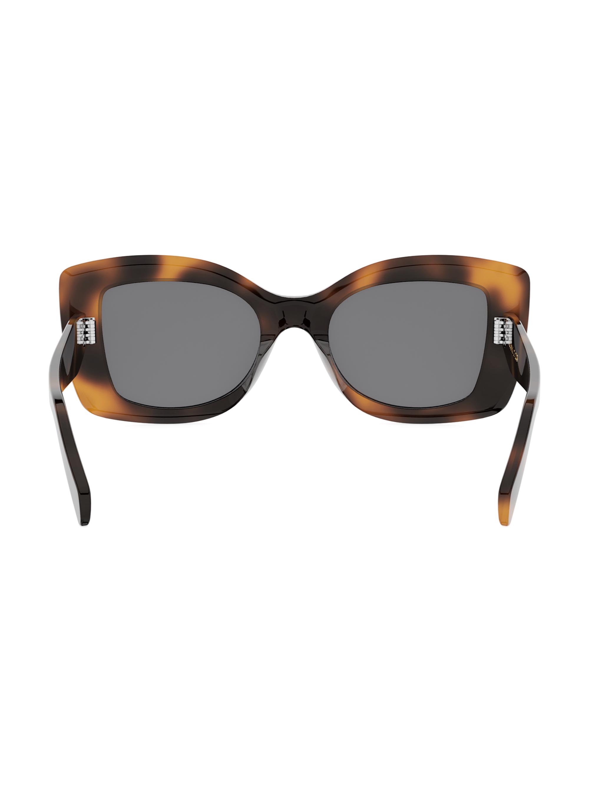 CELINE Celine 3 Dots 52MM Geometric Sunglasses | Saks Fifth Avenue