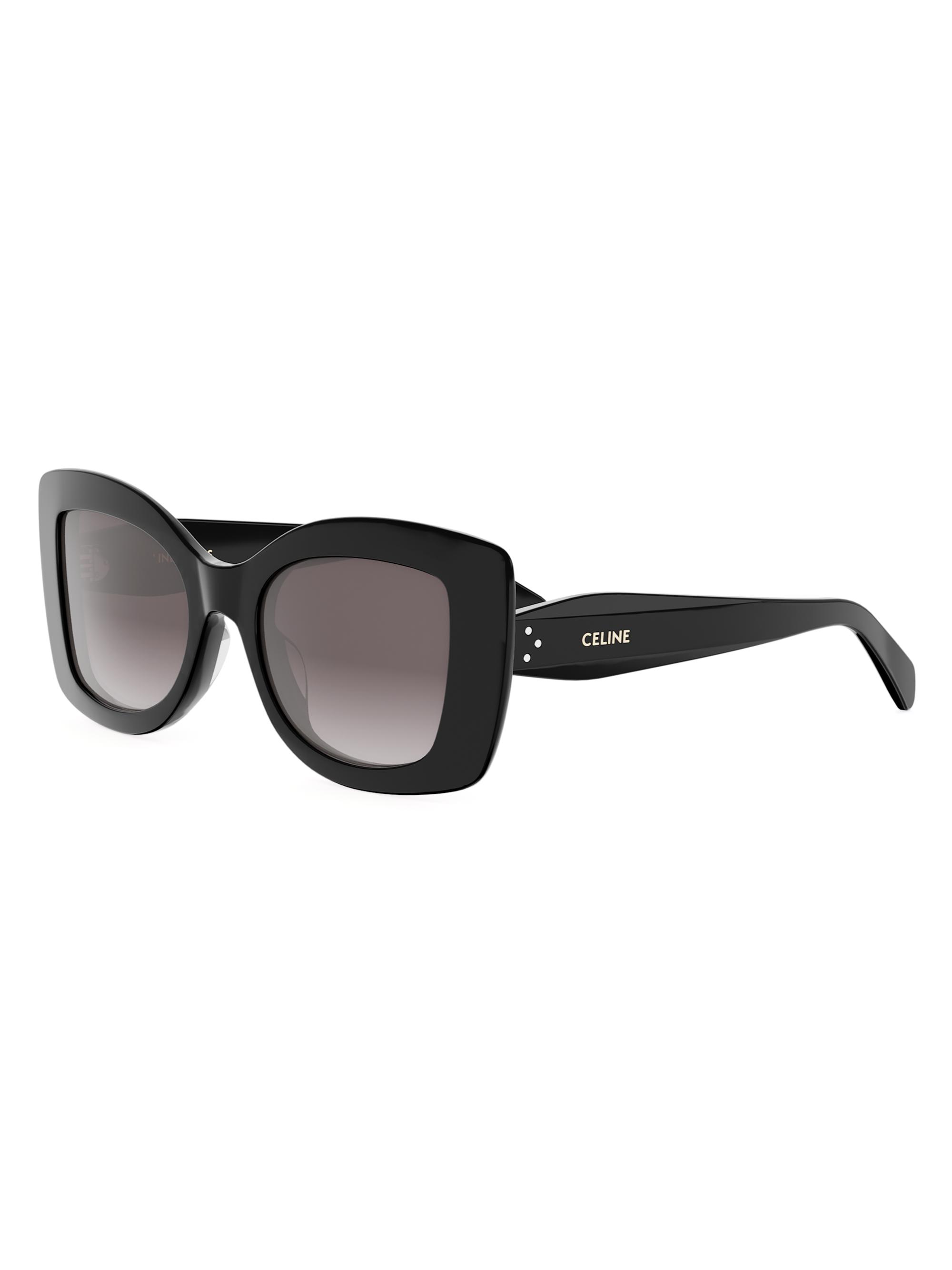 CELINE Triomphe 55MM Geometric Sunglasses | Saks Fifth Avenue