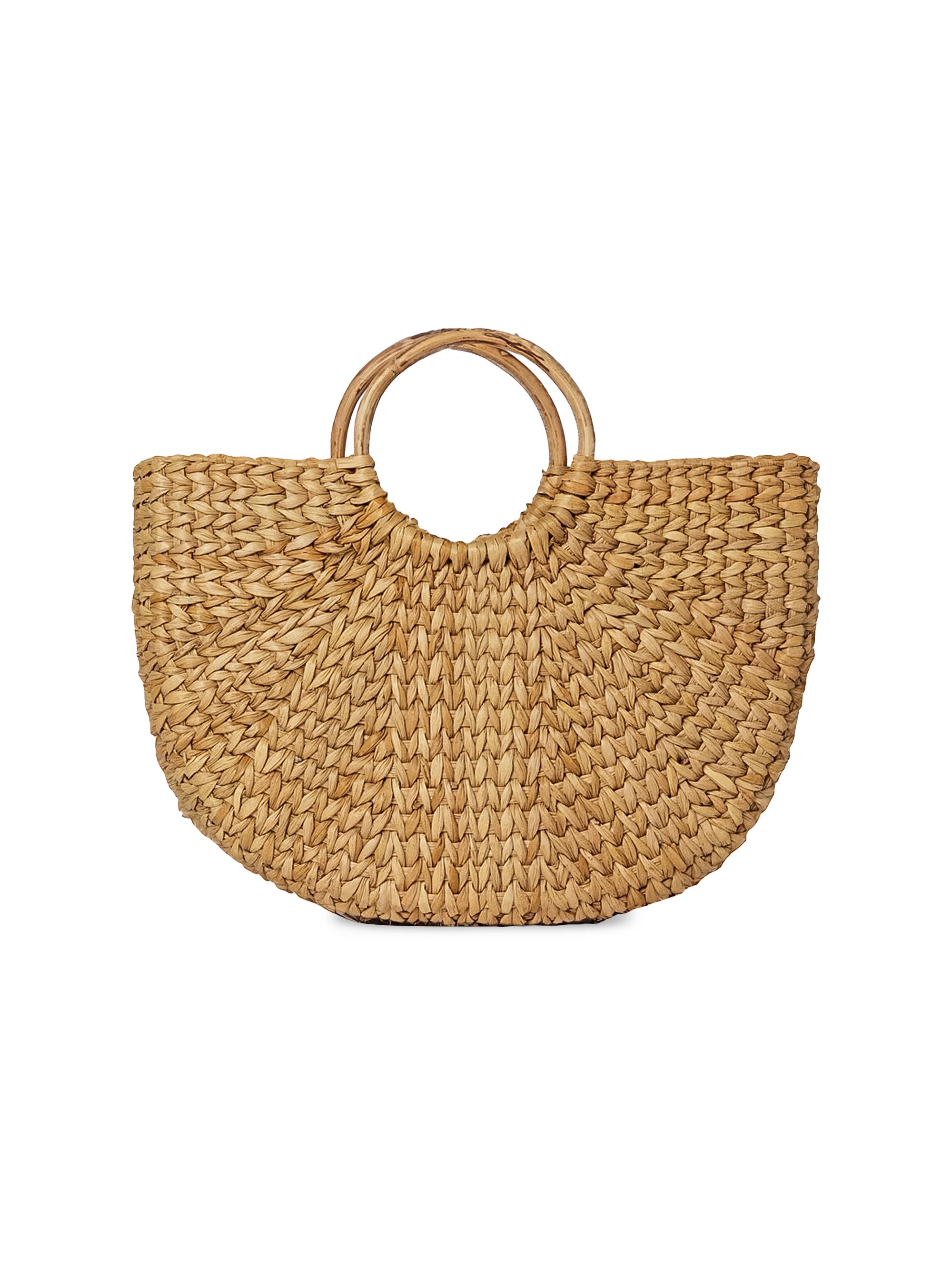 The Row Estelle Woven Raffia Tote | Saks Fifth Avenue
