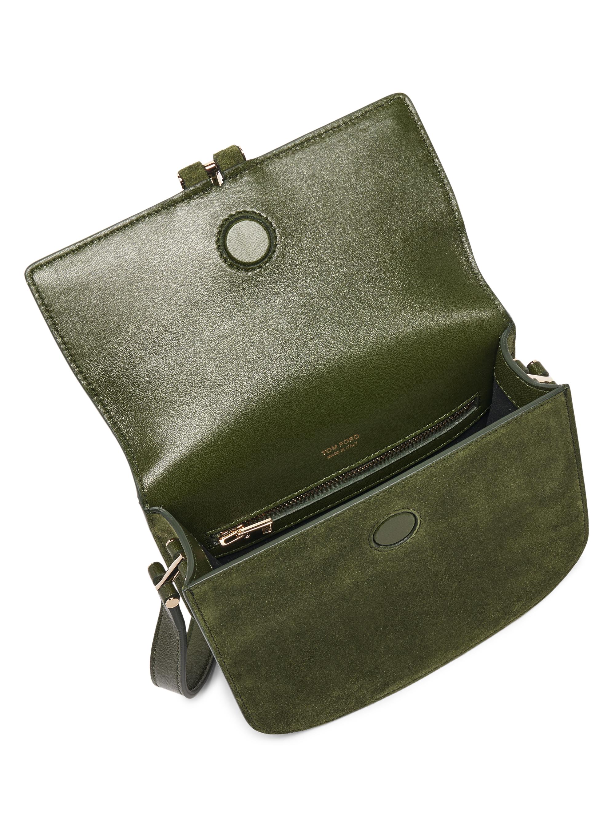 TOM FORD Tara Mini Suede Crossbody Bag | Saks Fifth Avenue