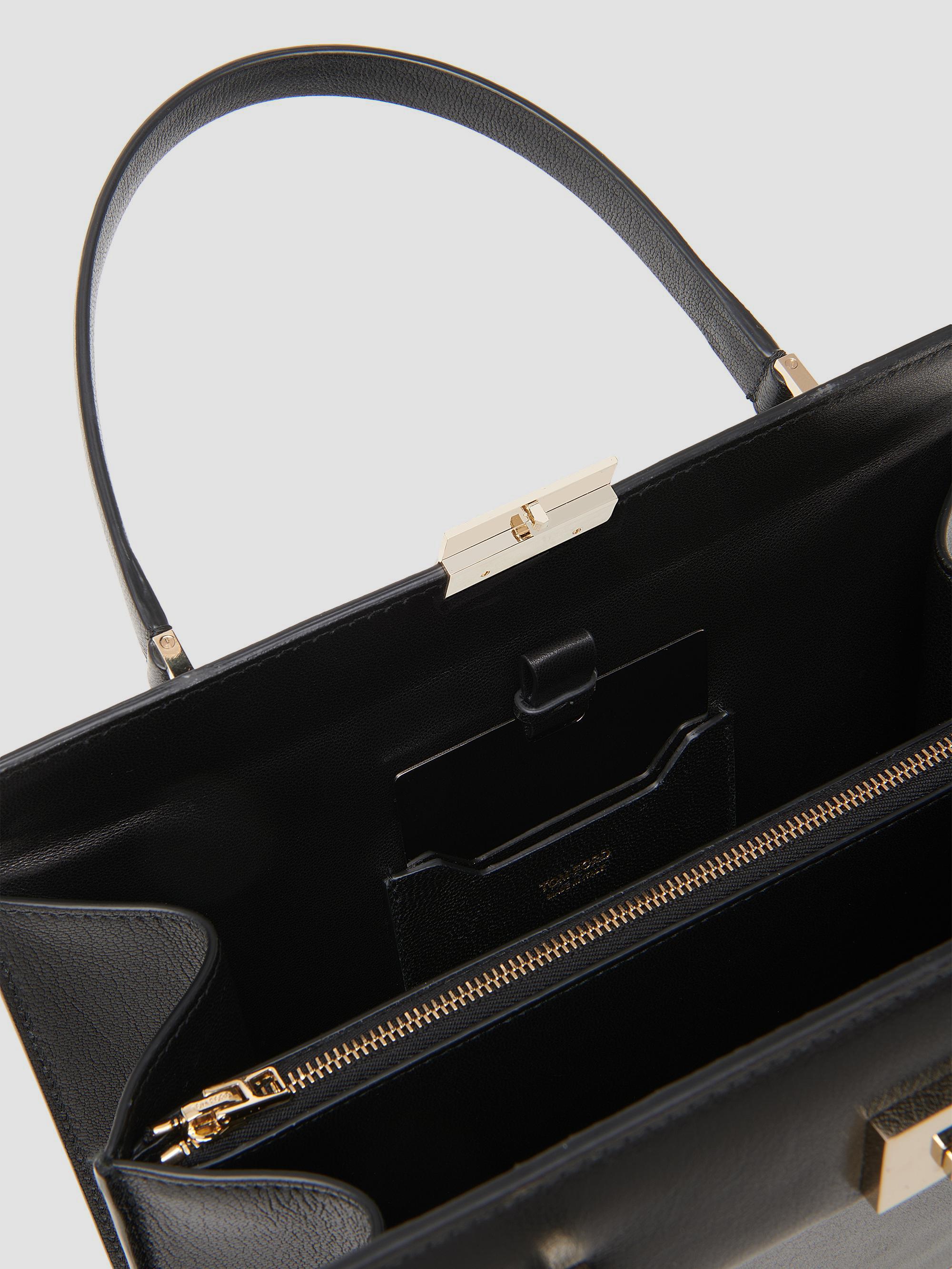 TOM FORD ハンガー TOM FORD Supple Grain Leather Top Handle Bag | Saks Fifth Avenue