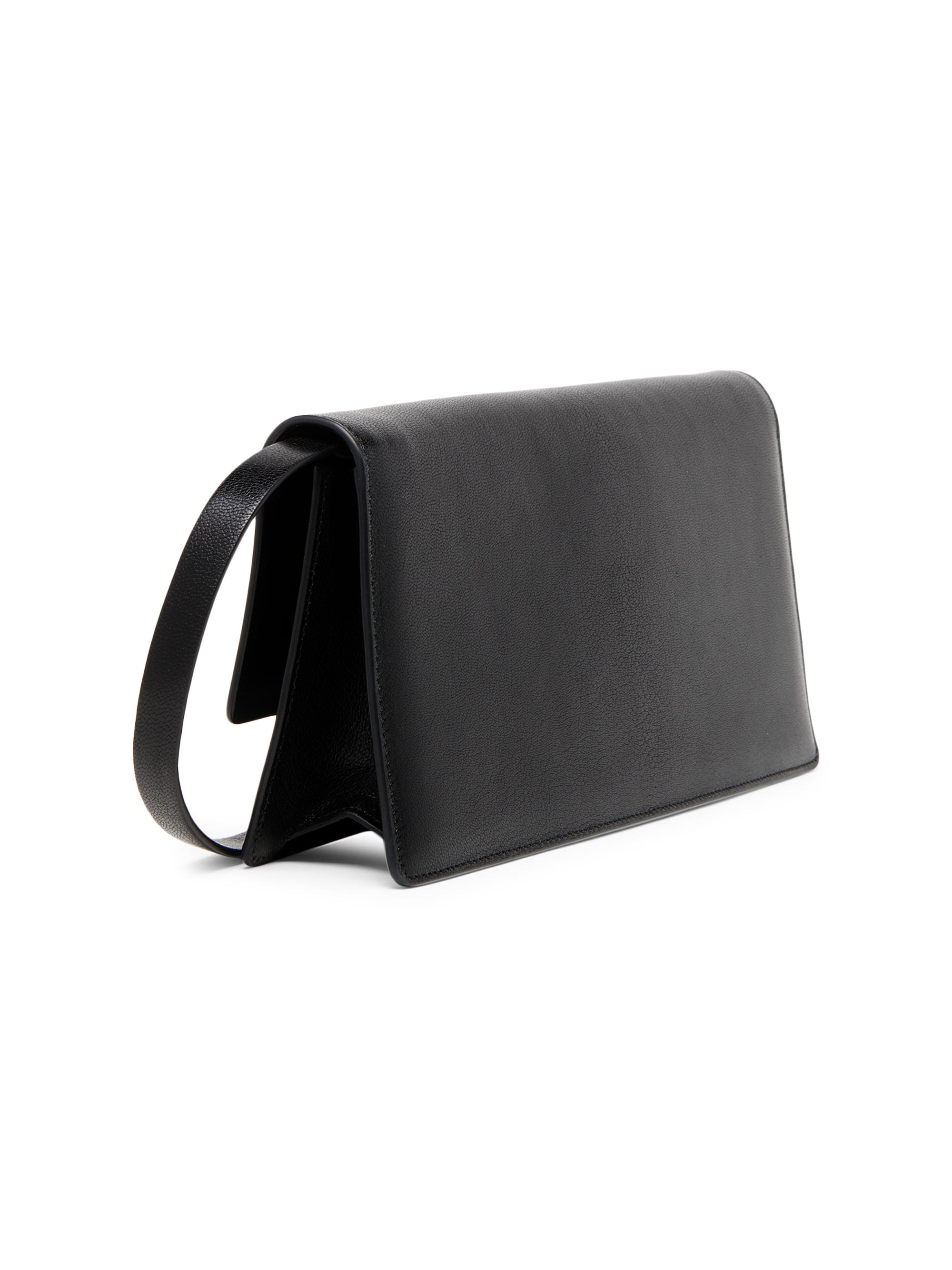 East West Supple Grain Leather Shoulder Bag
