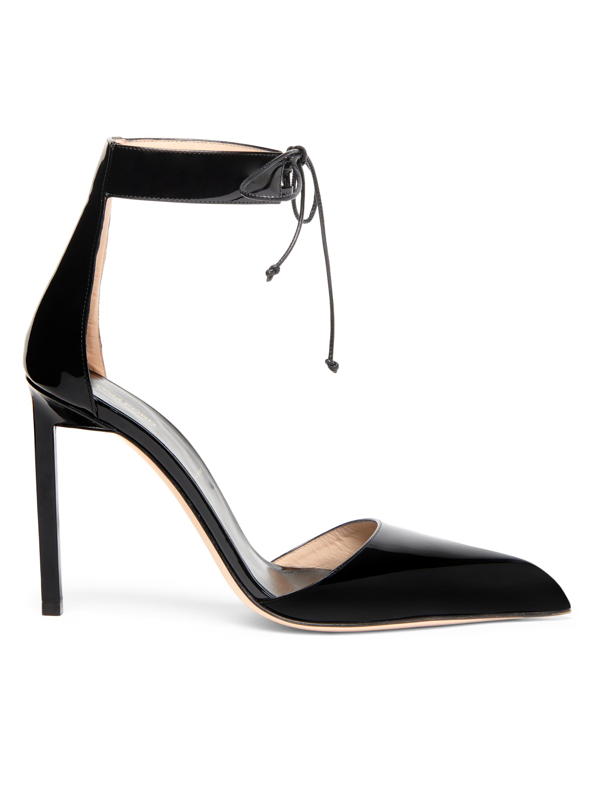 TOM FORD Women's 105MM Patent Leather Pumps - Black