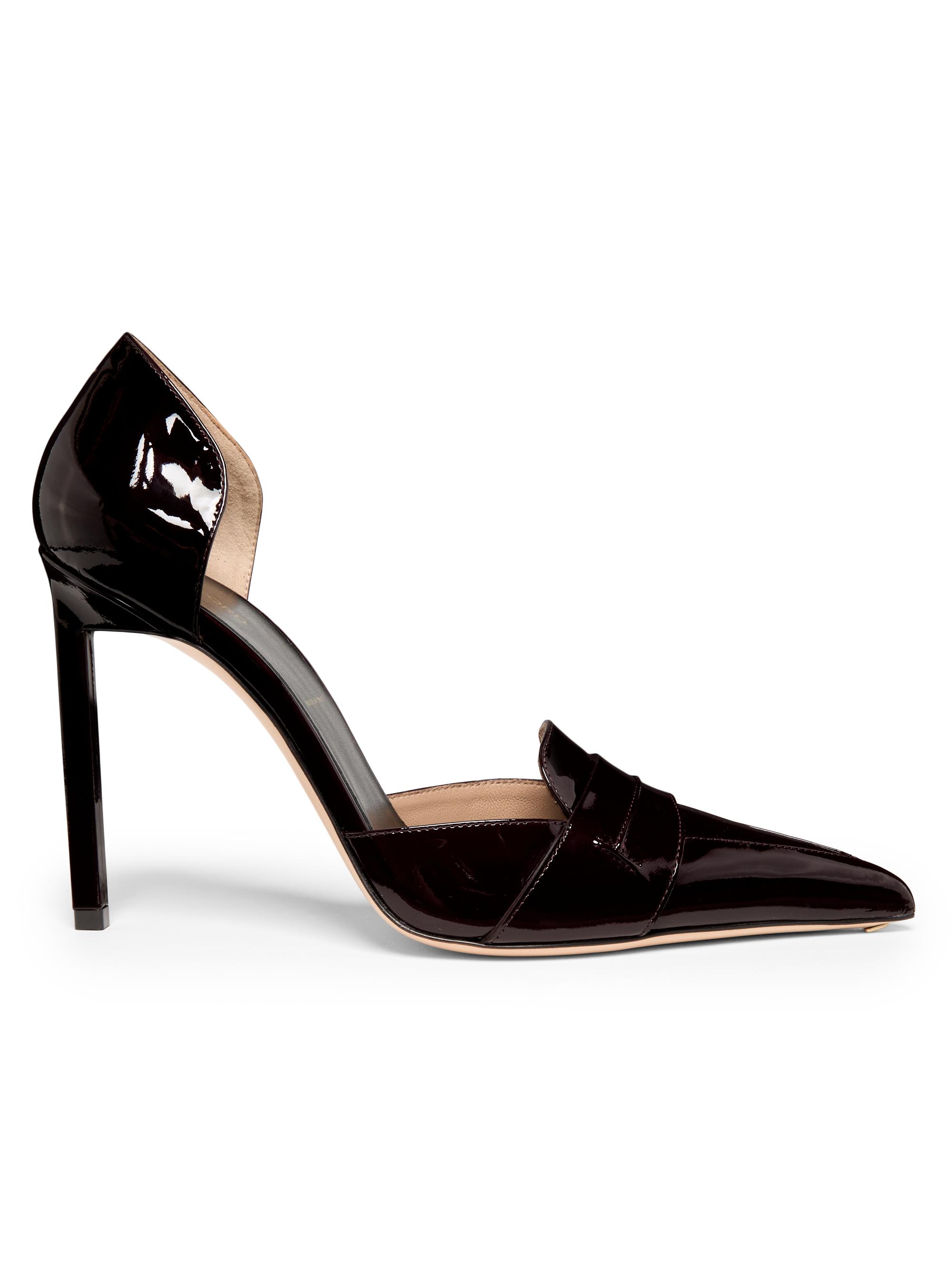 TOM FORD Women's 105MM Patent Leather D'Orsay Pumps - Cherry Smoke