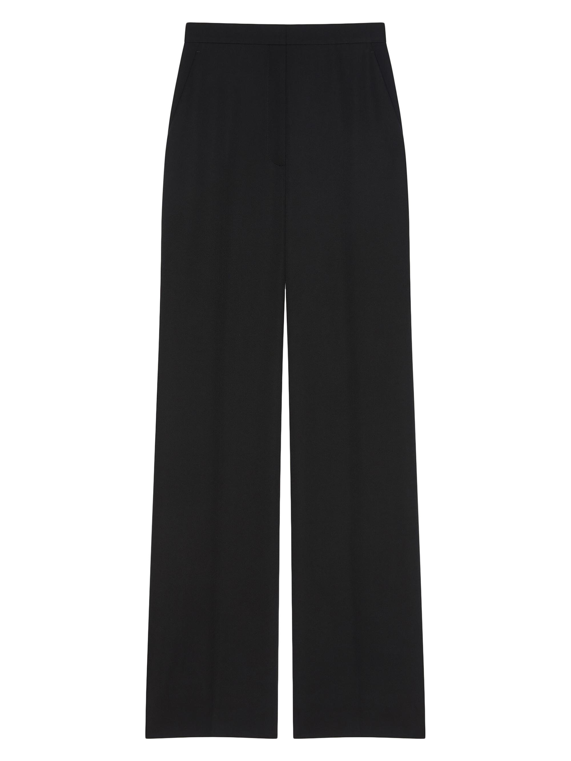 Givenchy Women's Tailored Cigarette Pants in Wool - Black