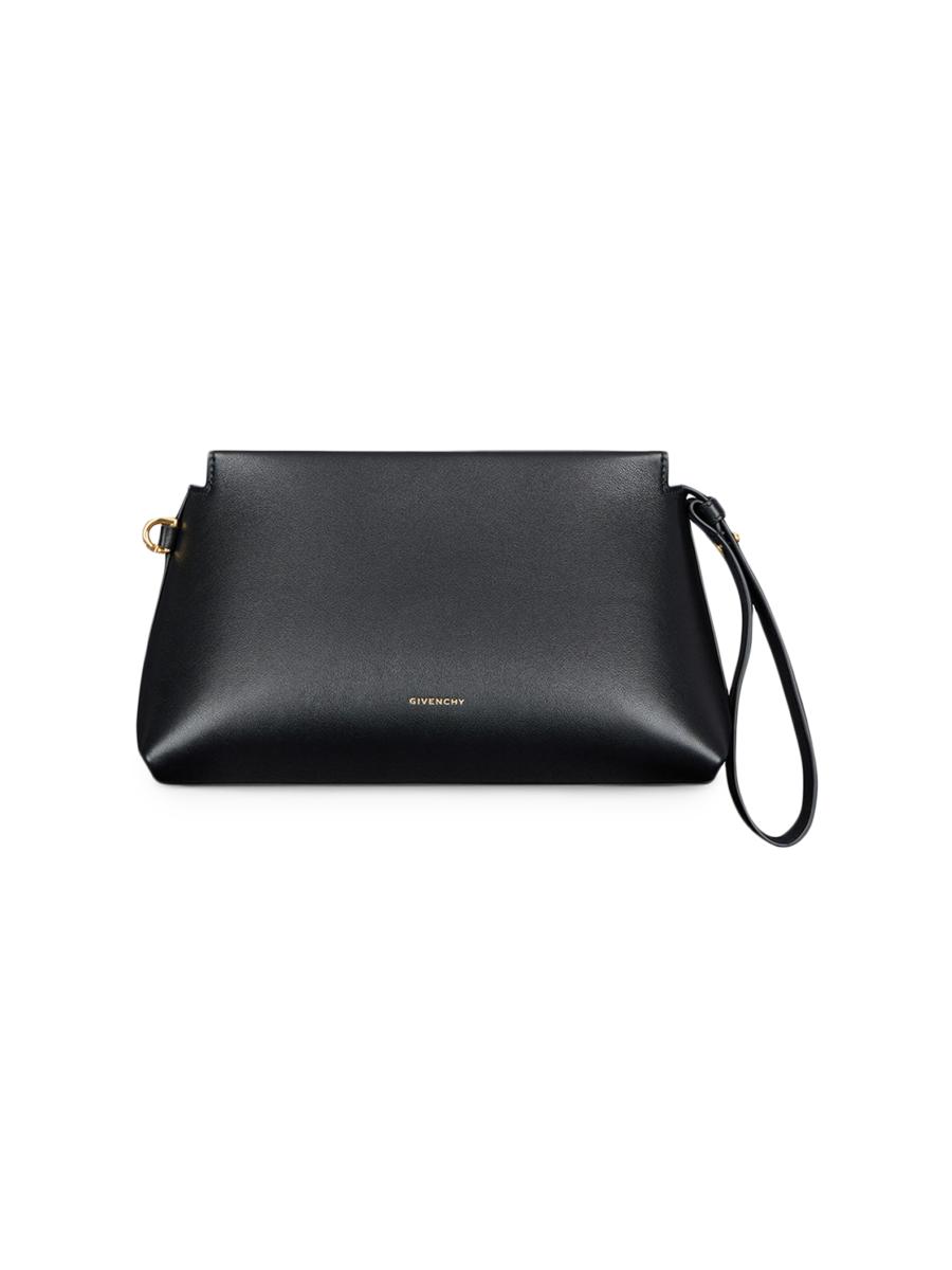 Givenchy Day Pouch in Shiny Leather | Saks Fifth Avenue