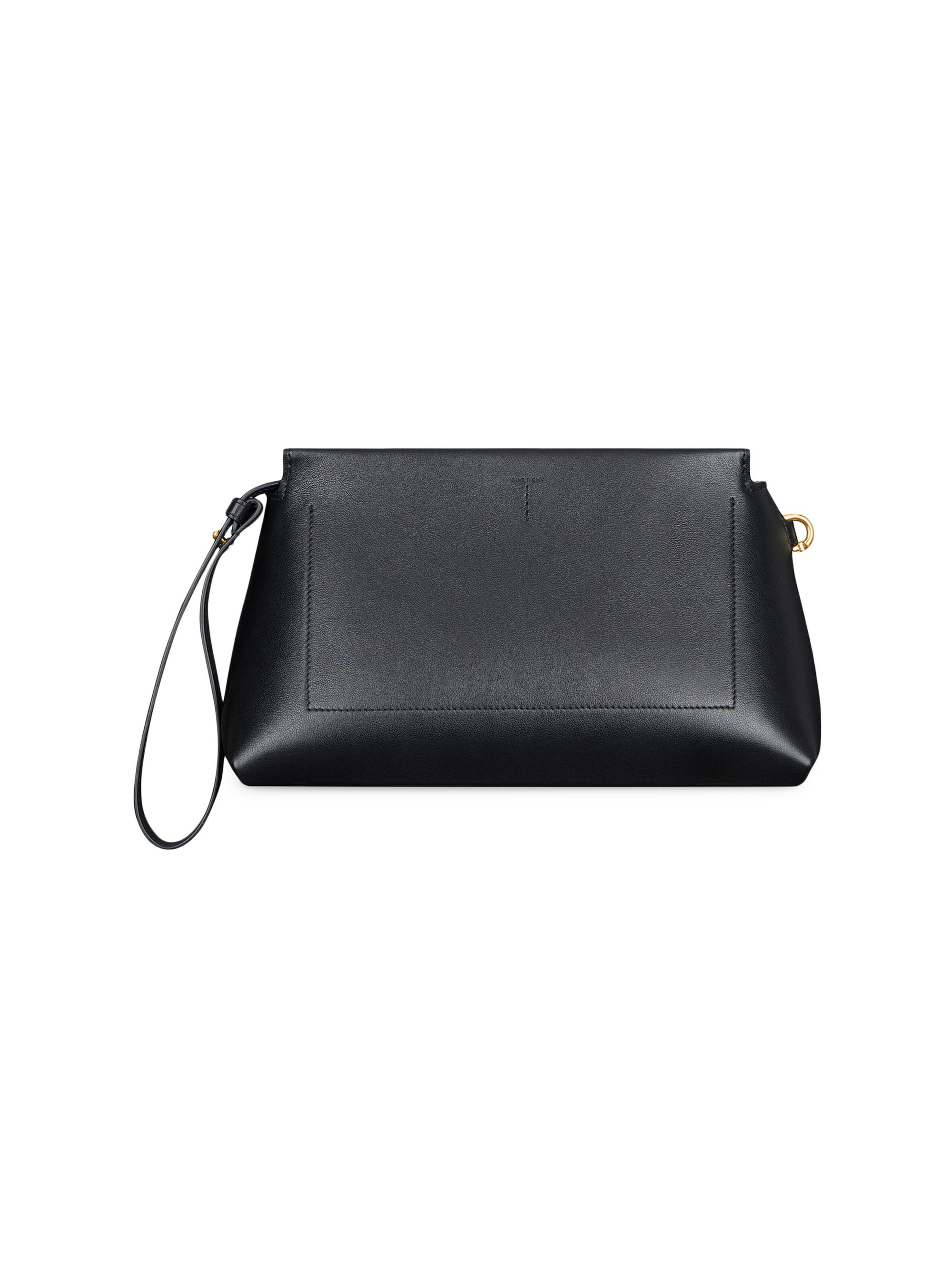 Givenchy Day Pouch in Shiny Leather | Saks Fifth Avenue