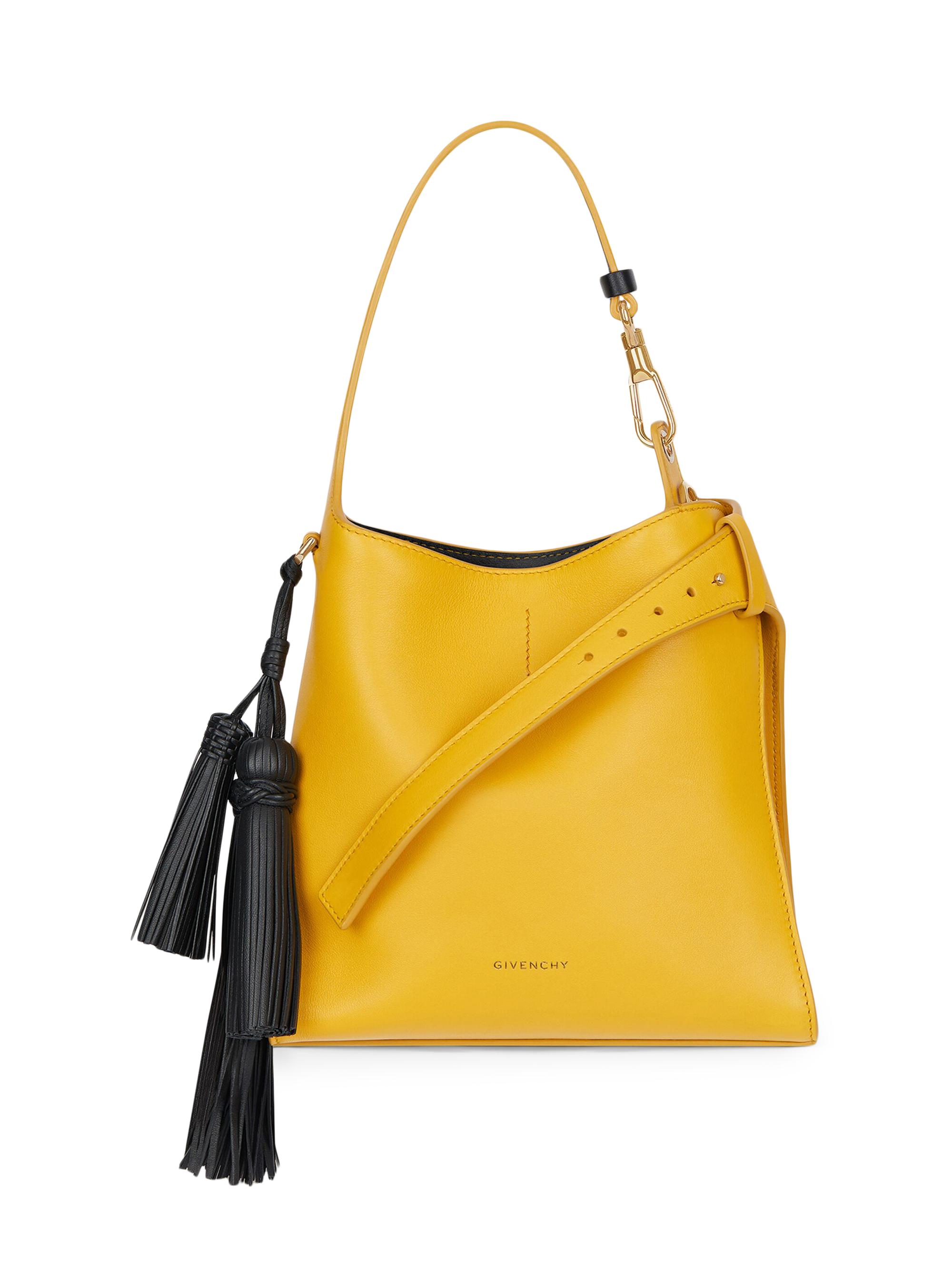 Givenchy Women's Mini Belted Hobo Bag in Leather - Mustard