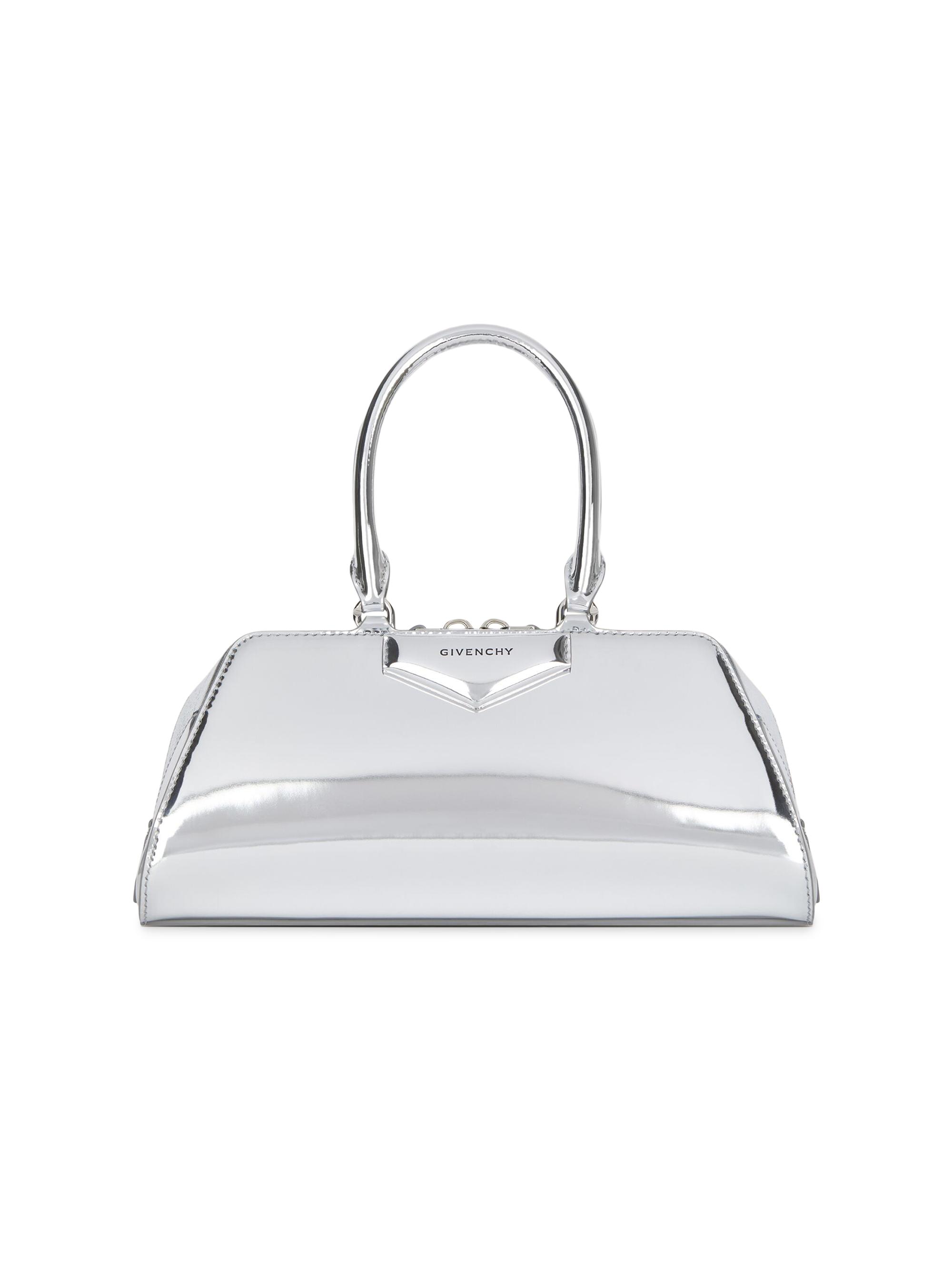 Givenchy Women's  Antigona Cube East West Top Handle Bag - Light Silvery