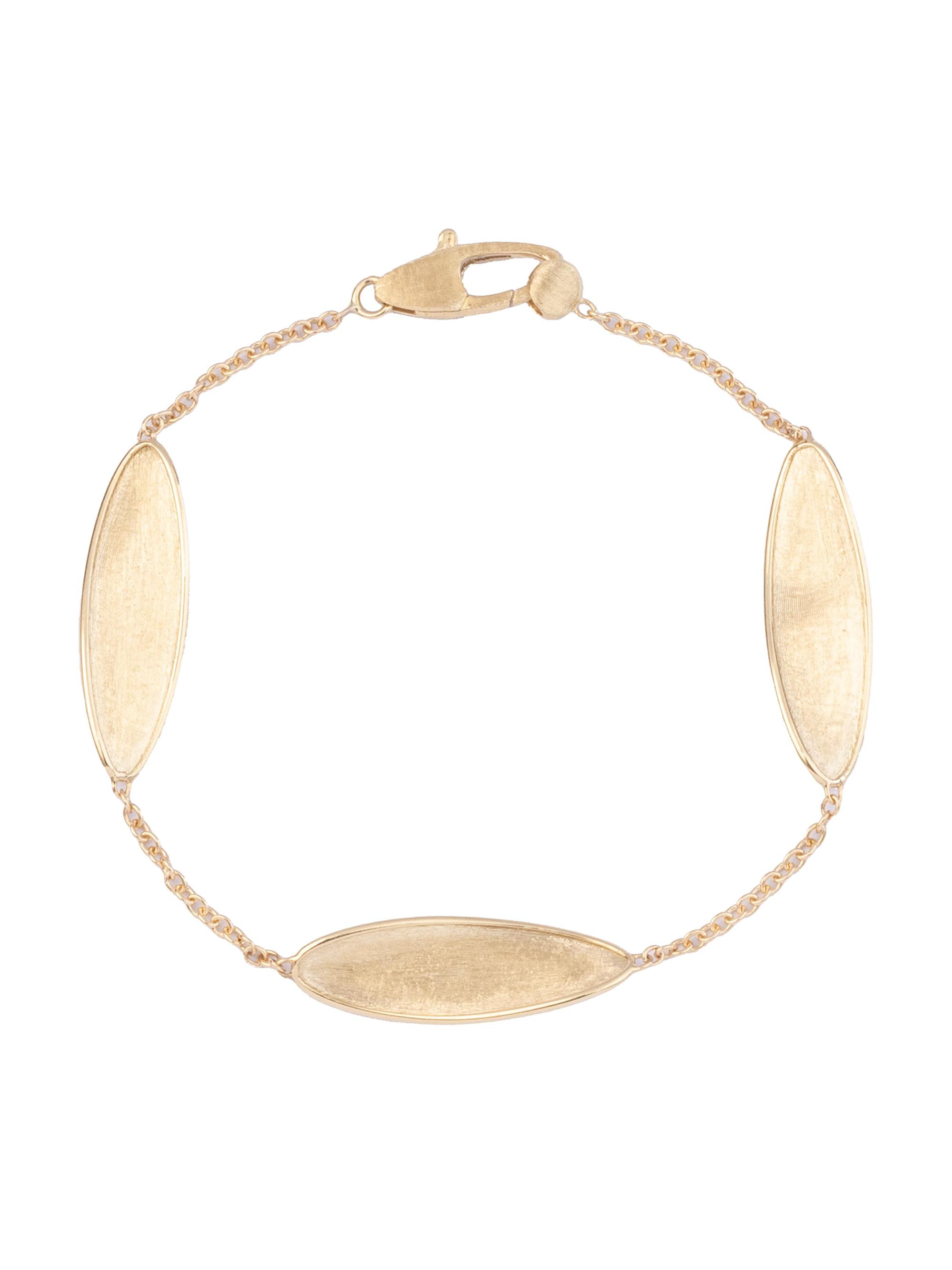 Marco Bicego Women's Lunaria Twist 18K Yellow Gold Station Bracelet - Yellow Gold