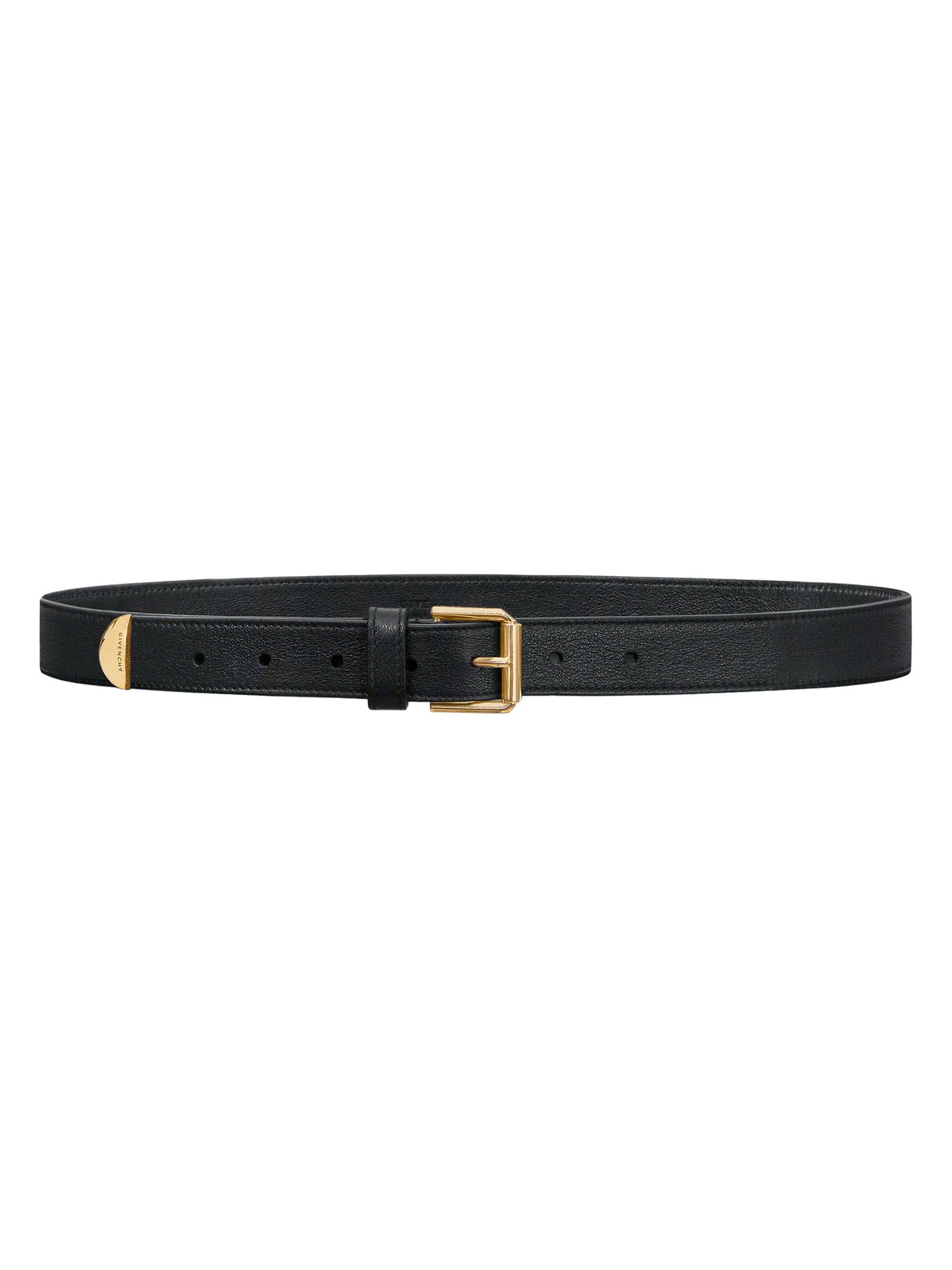 Givenchy Women's Voyou Belt in Shiny Leather - Black Gold | Thumbnail 4