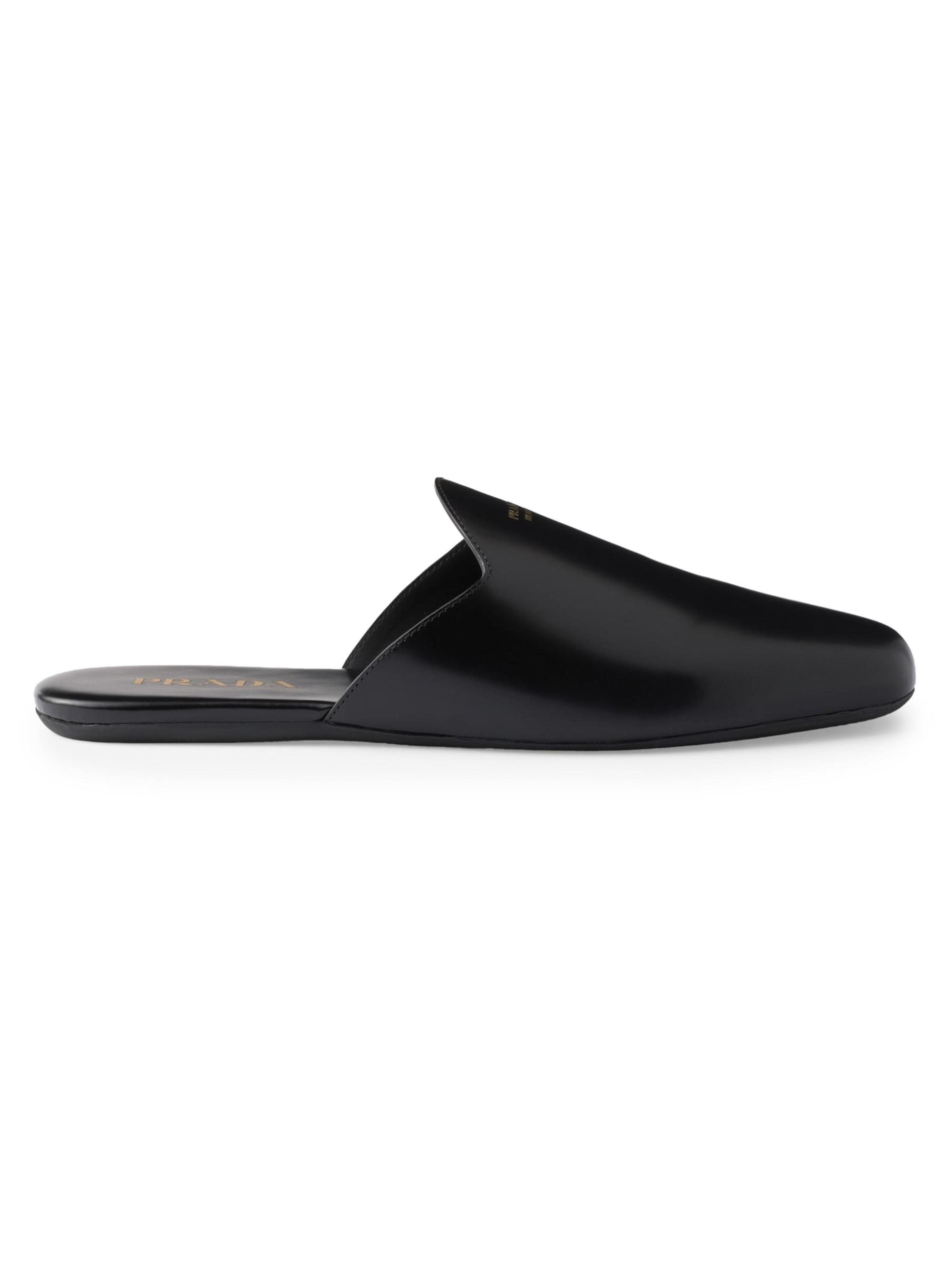 Prada Leather Mules | Saks Fifth Avenue