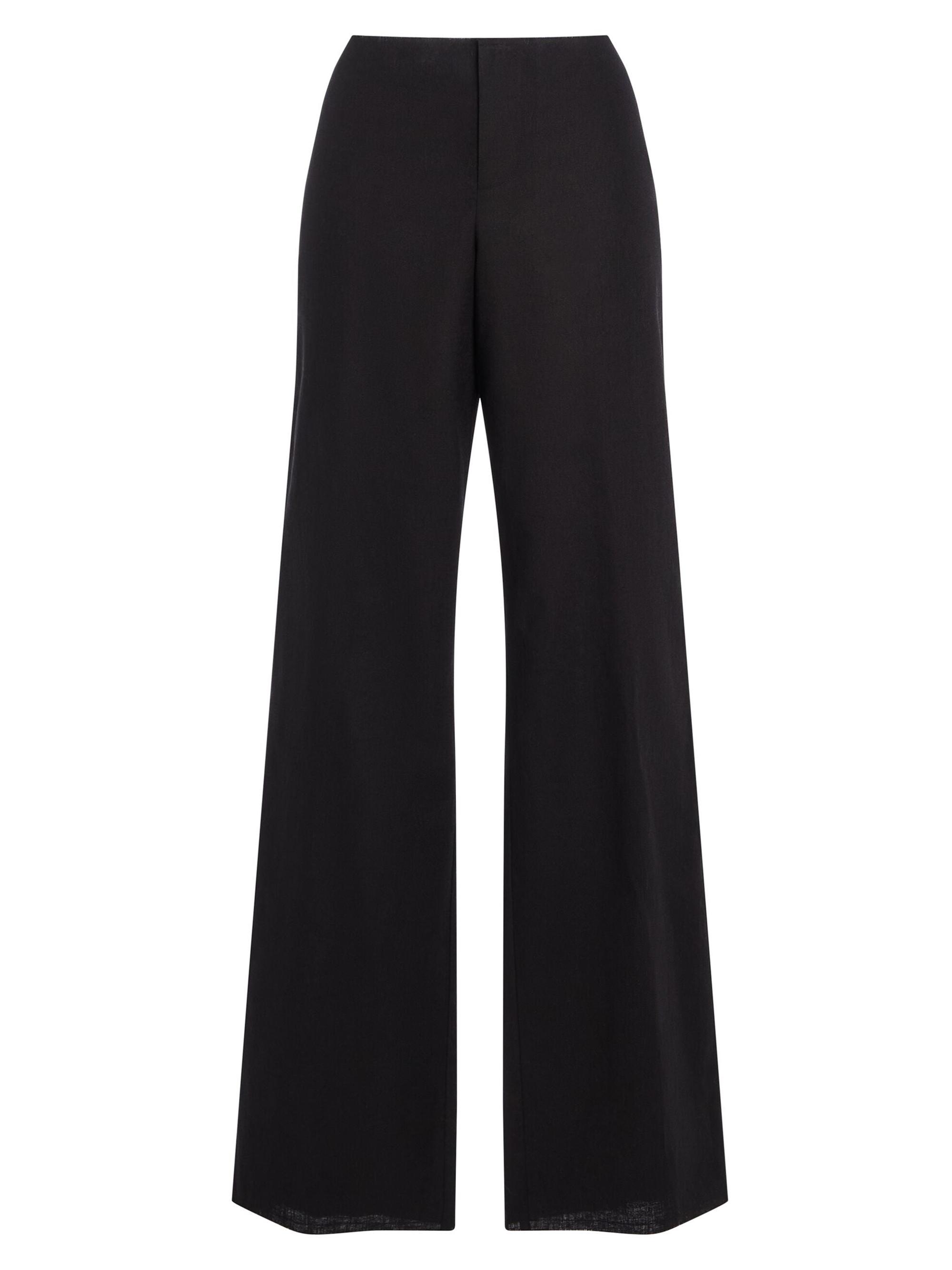 Ser.o.ya Women's Leann Linen Pants - Black