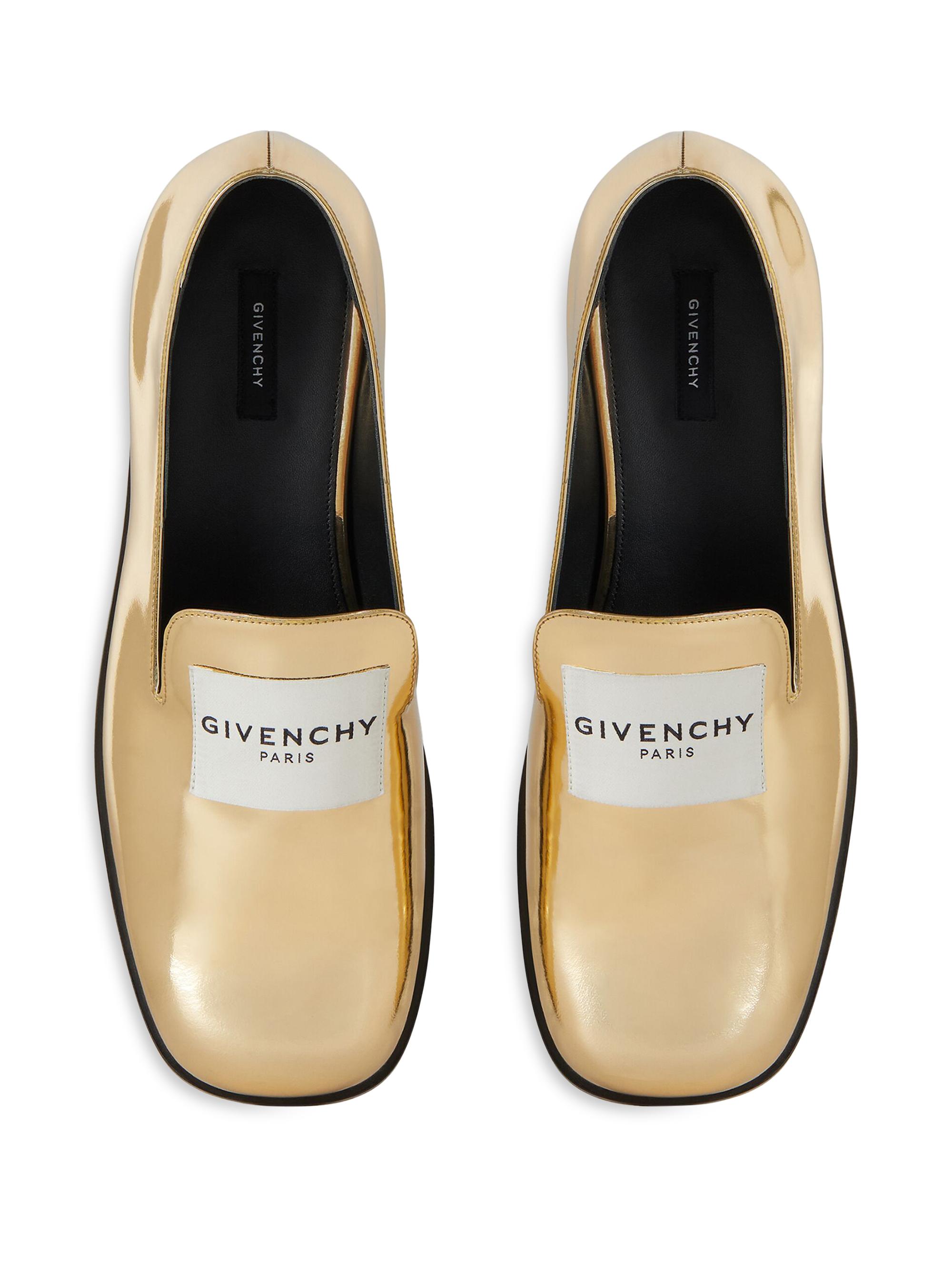 Givenchy Tux Loafers in Mirror Effect Leather | Saks Fifth  display picture 3