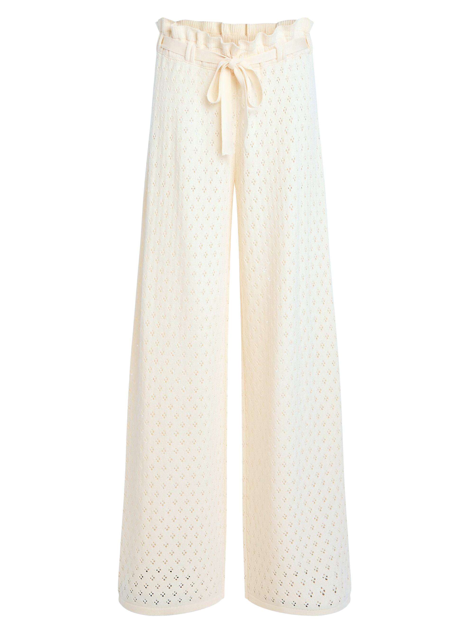 Ser.o.ya Women's Mali Knit Pants - Eggshell