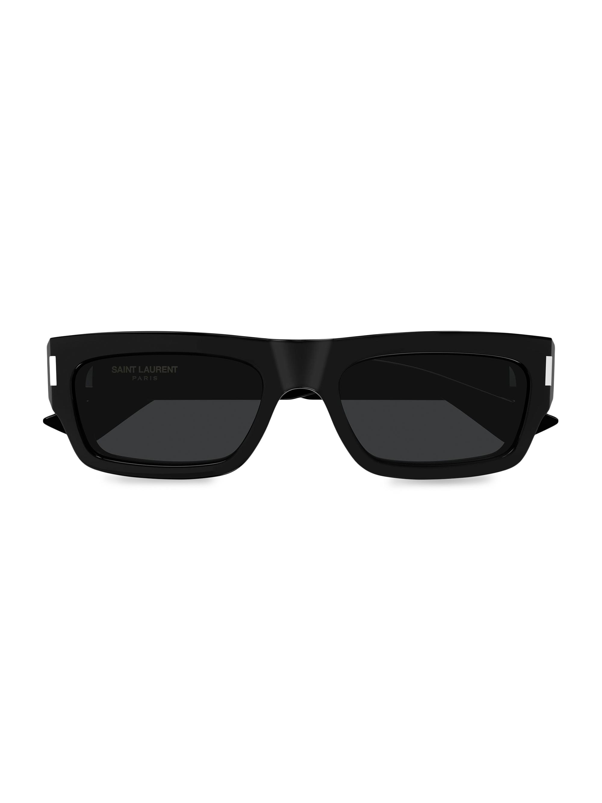 SAINT LAURENT PARIS サングラス 54□20-140 Saint Laurent 54MM Rectangular Sunglasses | Saks Fifth Avenue