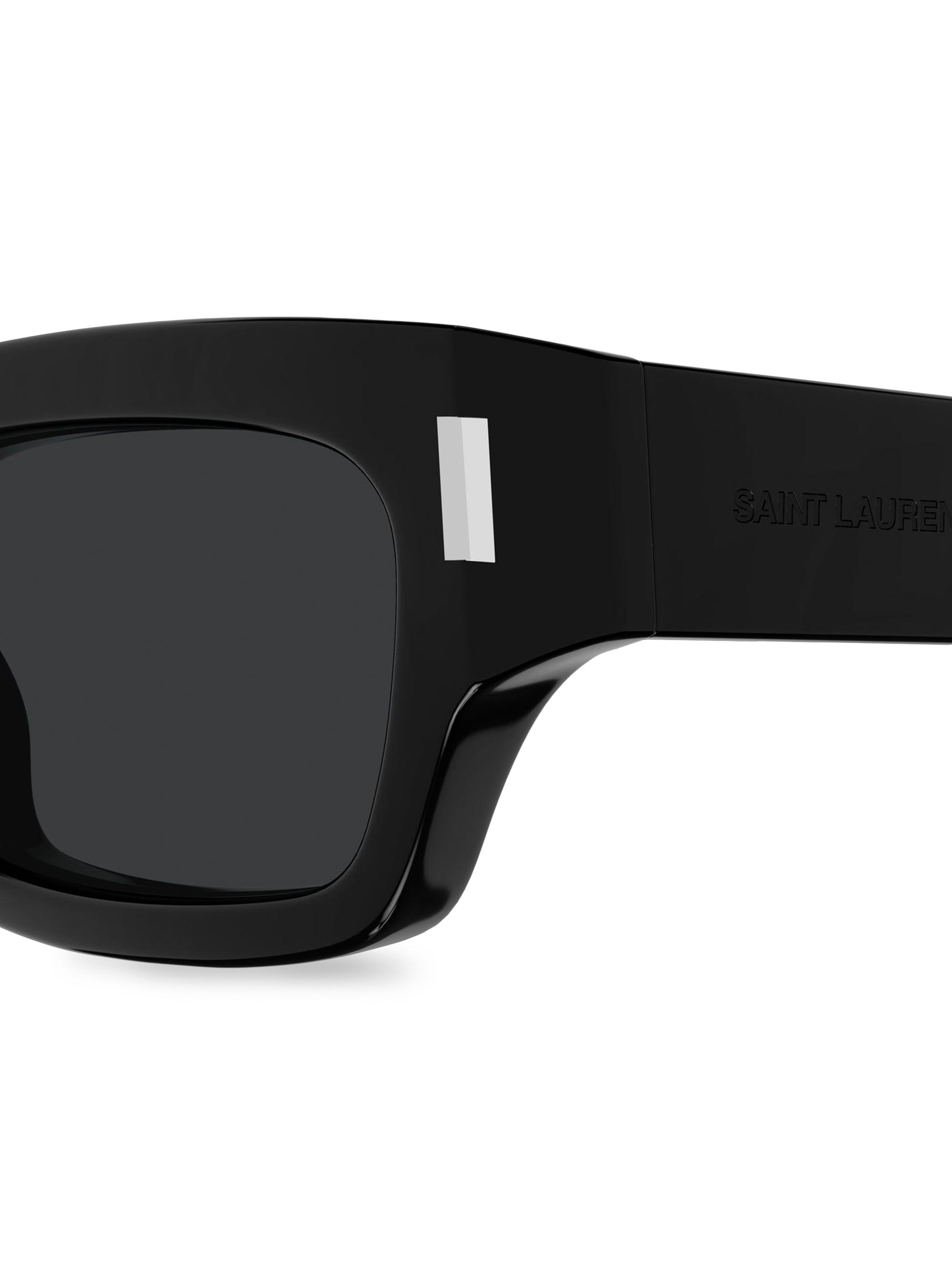 Saint Laurent 54MM Rectangular Sunglasses | Saks Fifth Avenue