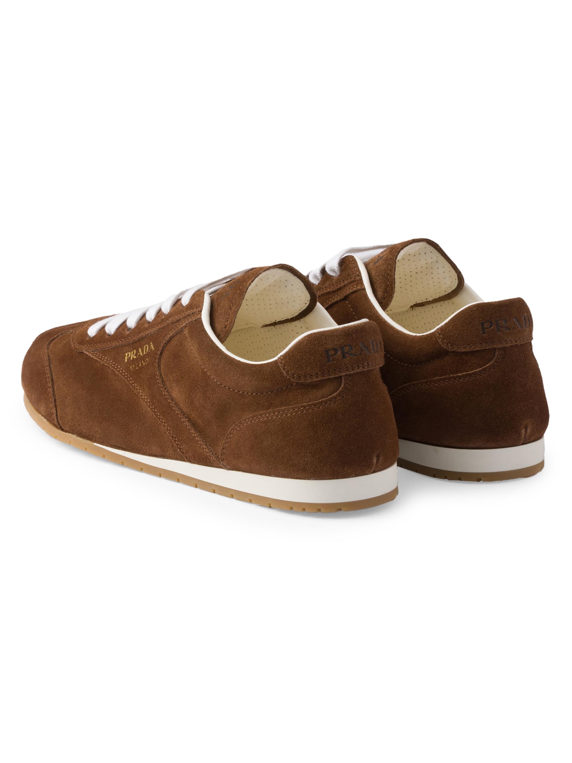 靴 Archive PRADA suede centerzip sneaker Archive PRADA suede centerzip sneaker