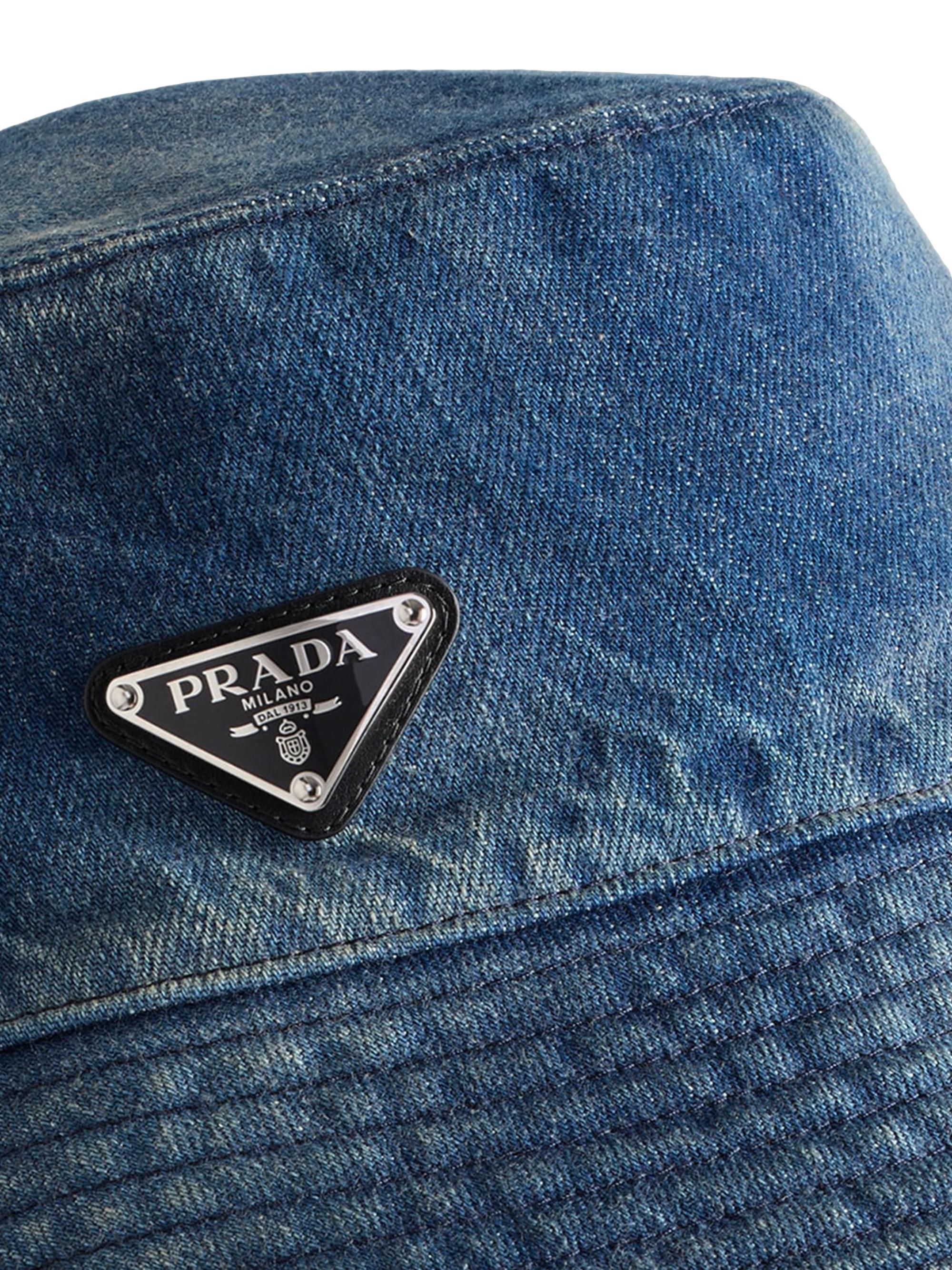 Prada Denim Bucket Hat | Saks Fifth Avenue