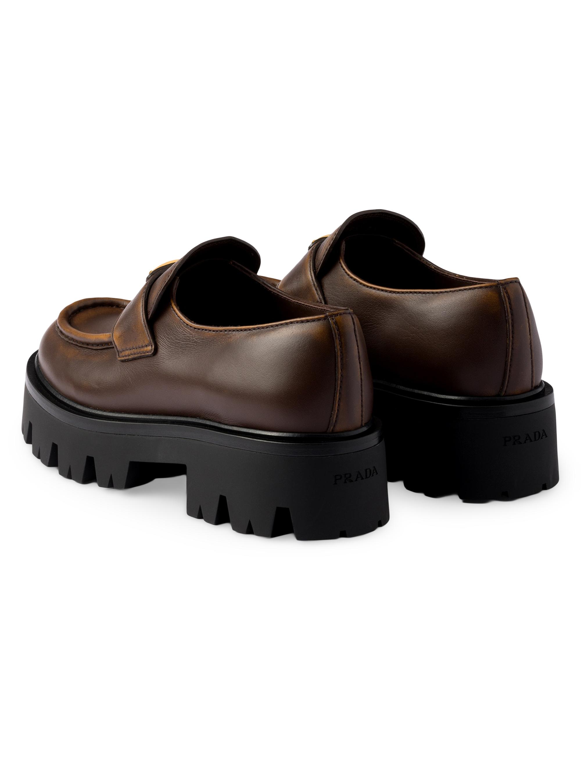 Prada Leather Loafers | Saks Fifth Avenue