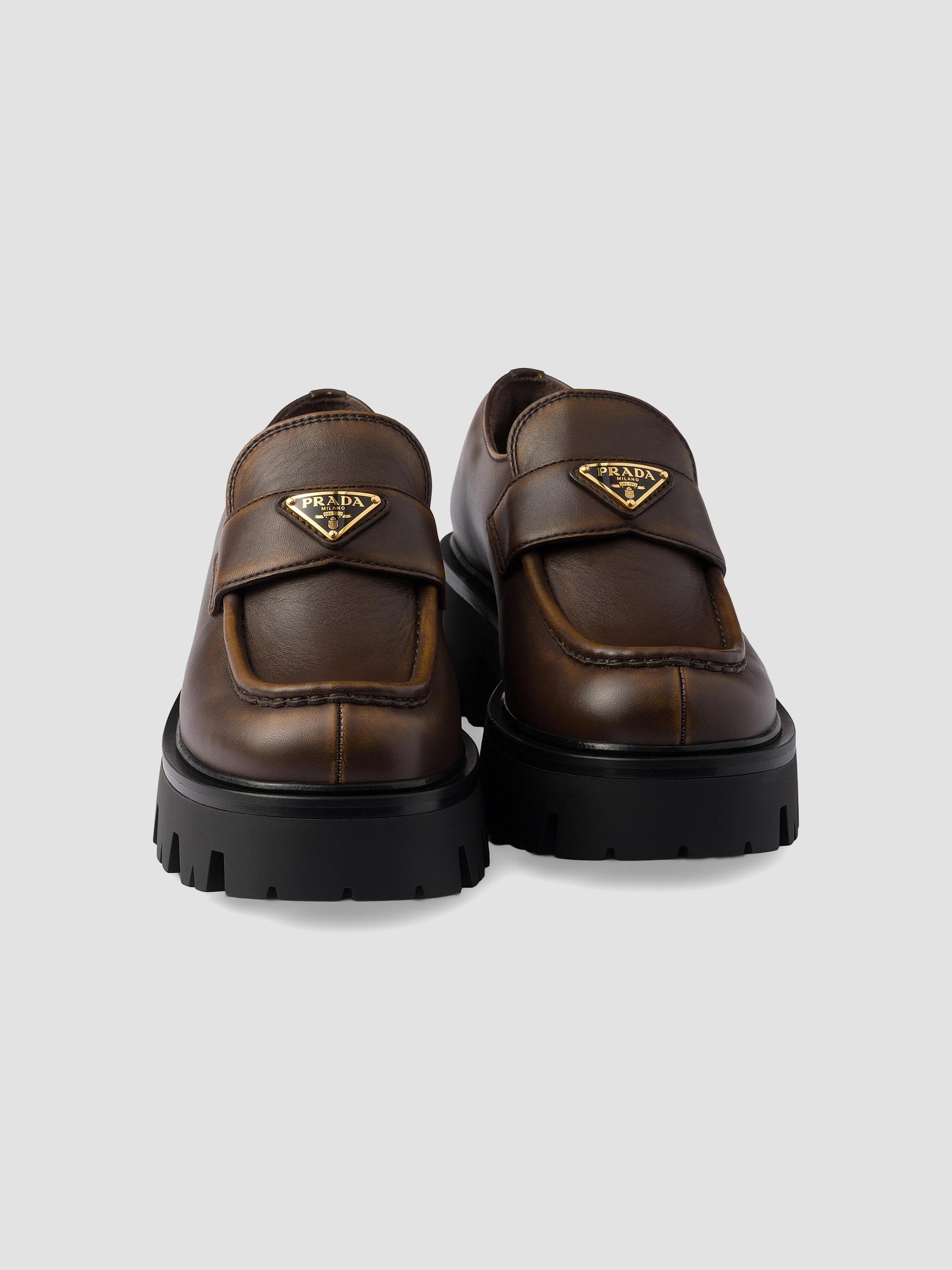 Prada Leather Loafers | Saks Fifth Avenue
